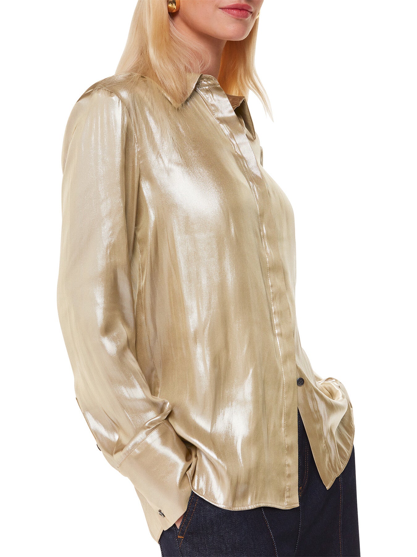 Lucie Metallic Shirt
