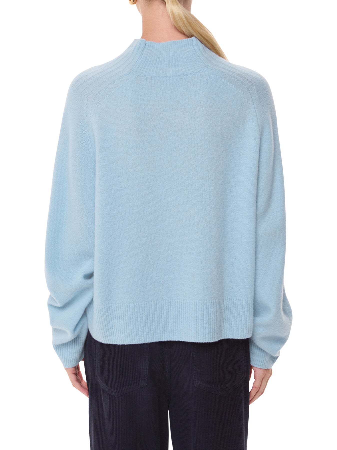 Wool Funnel Neck Knit
