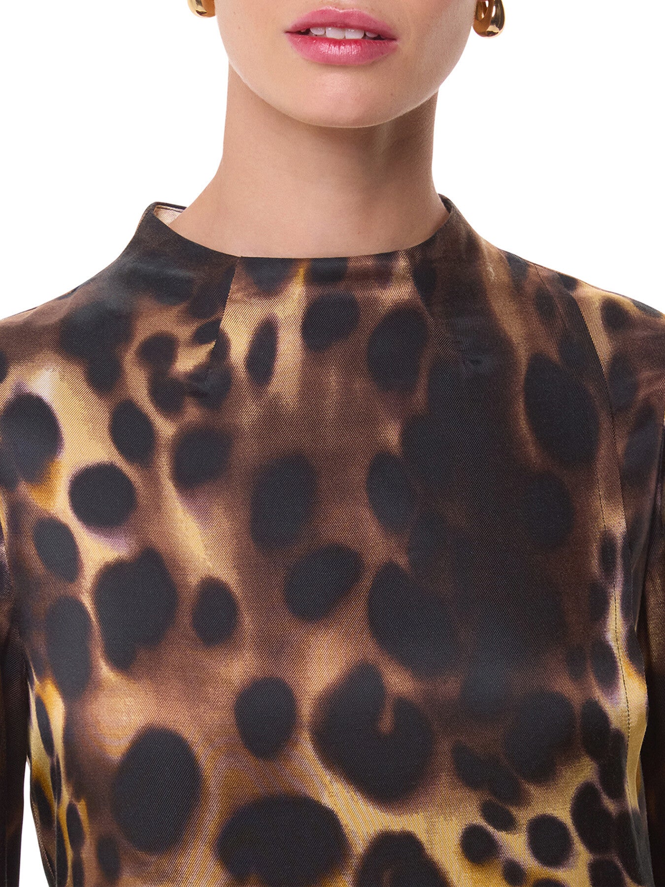 Misty Leopard Cleo Dress