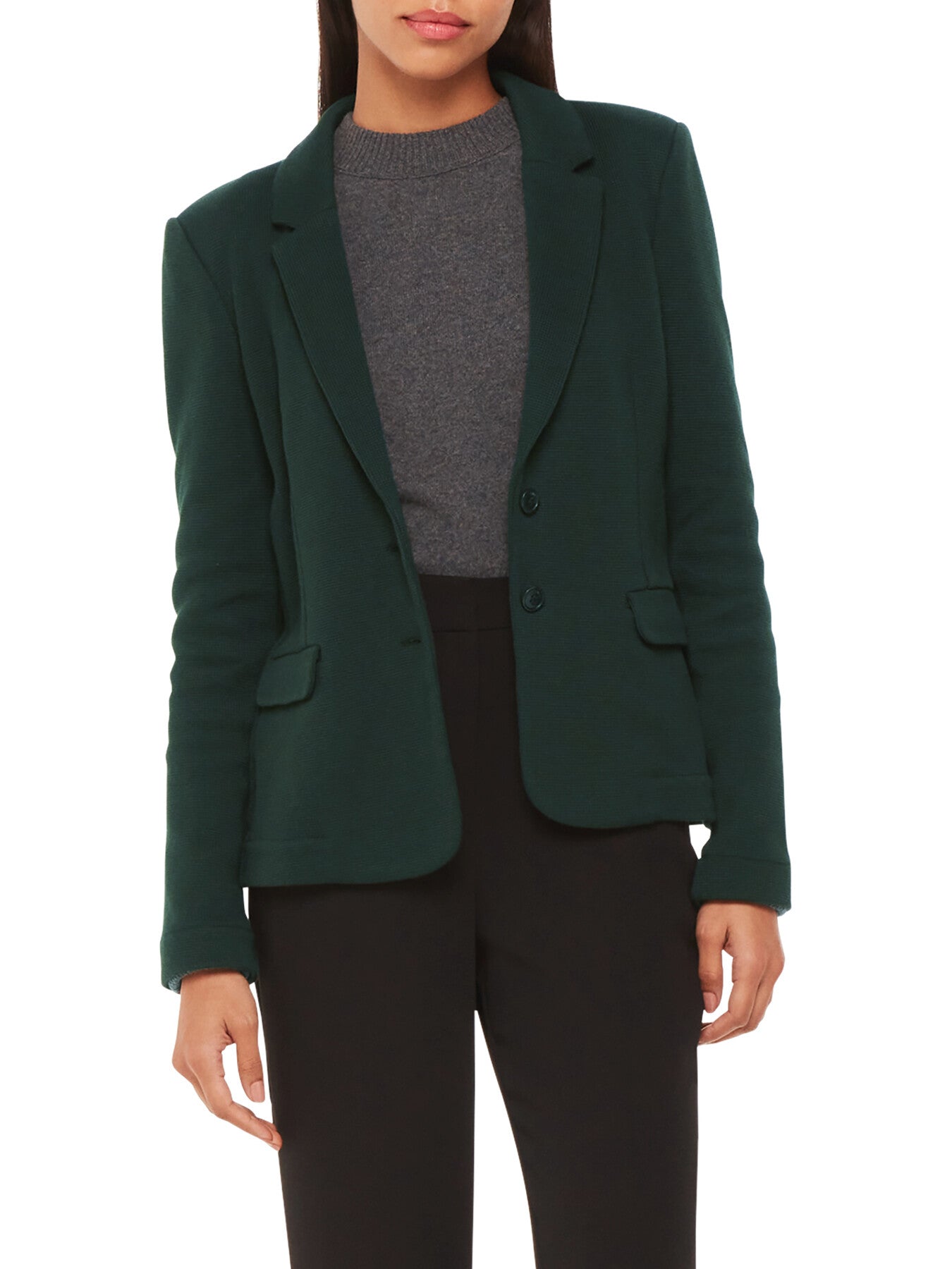 Slim Jersey Jacket.