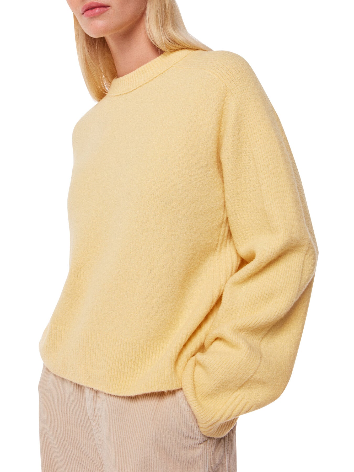 Alana Wool Mix Crew Neck