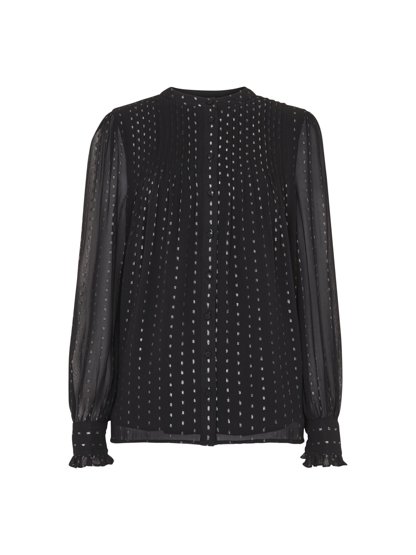 Metallic Stripe Shirt