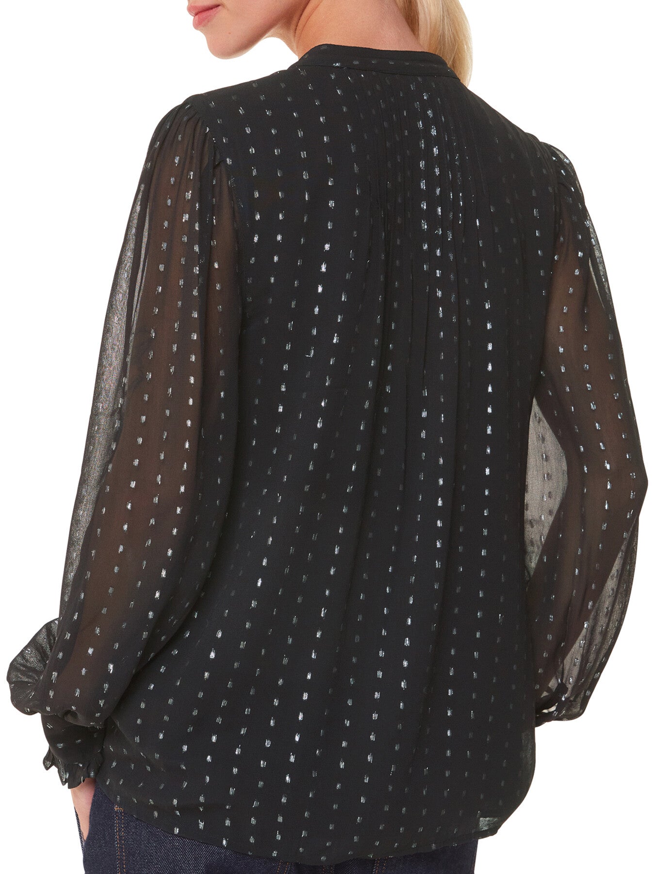Metallic Stripe Shirt