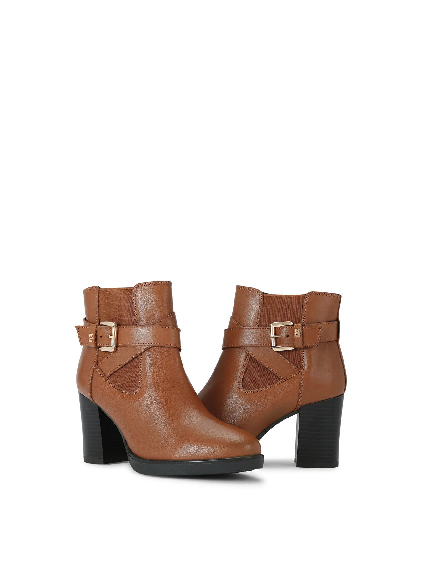 Sage Leather Ankle Boots