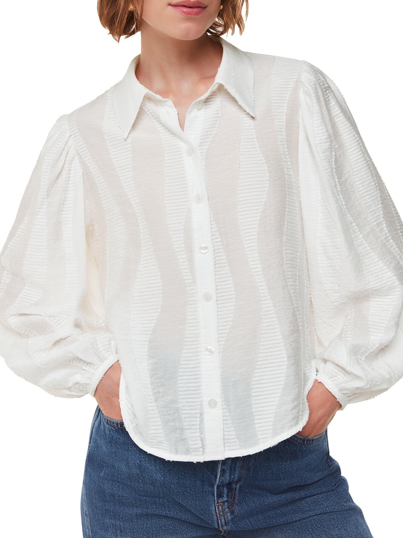 Hannah Textured Shirt