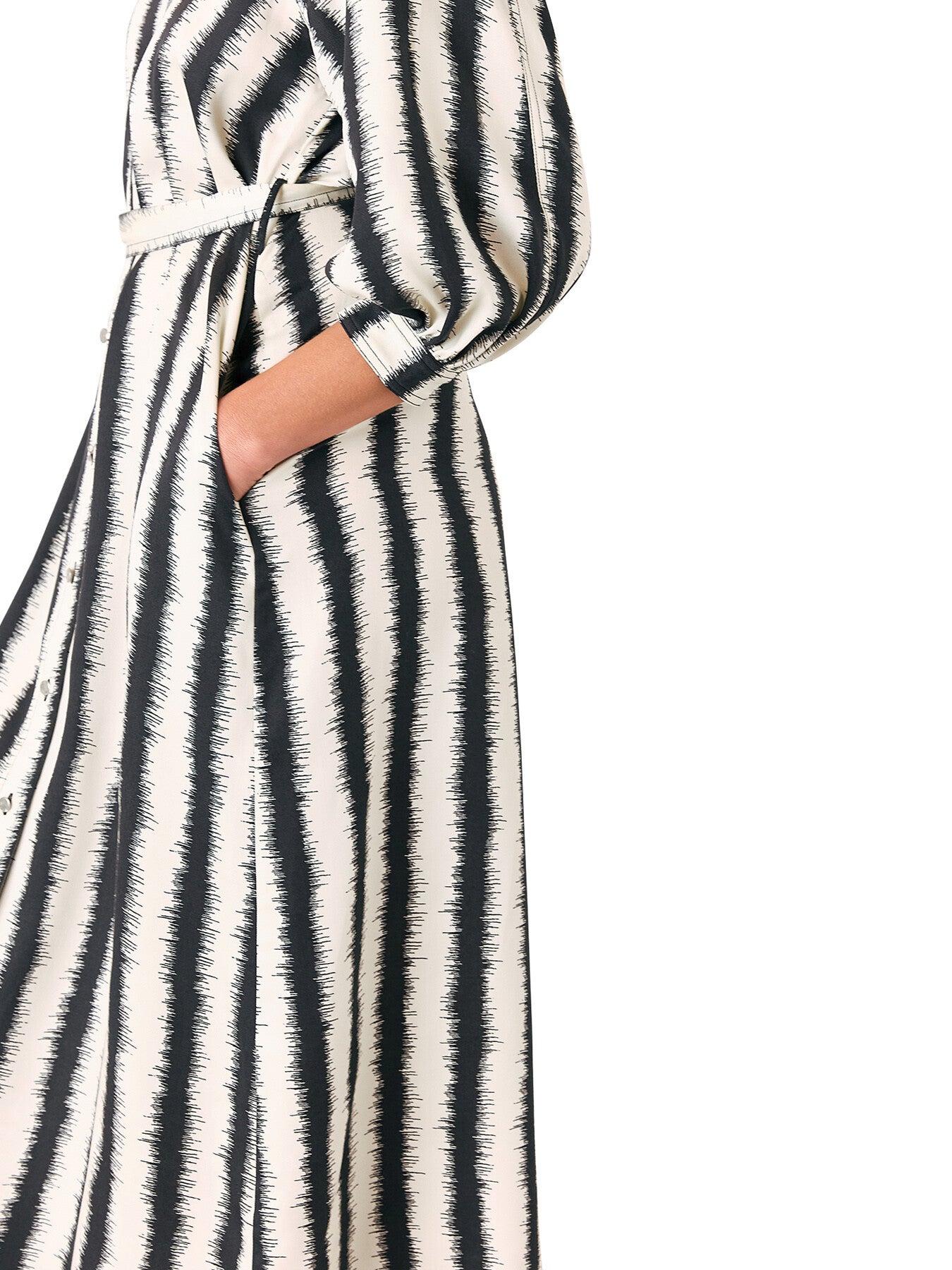 Hazy Stripe Mabel Dress