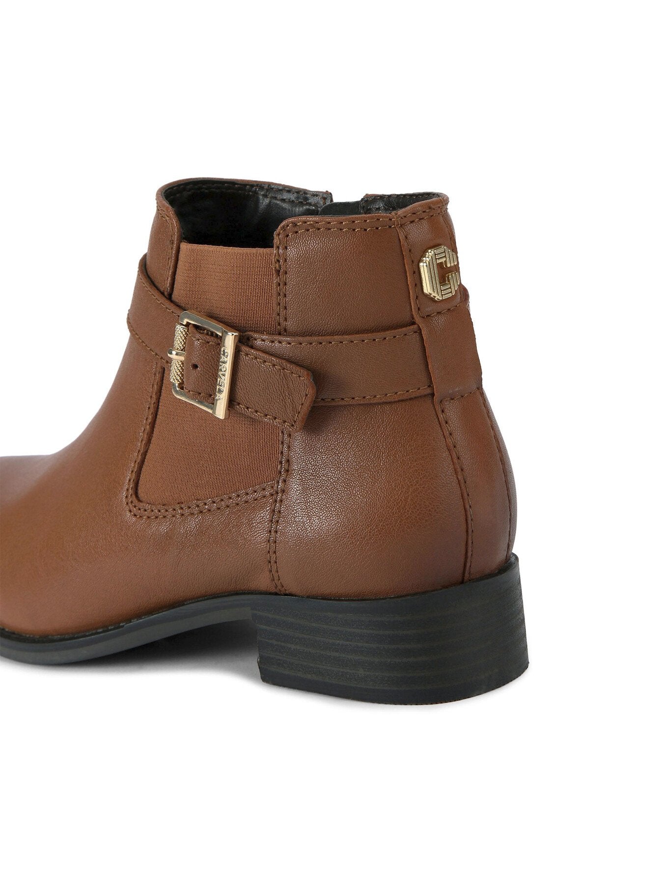 SILVER LOW ANKLE BOOT