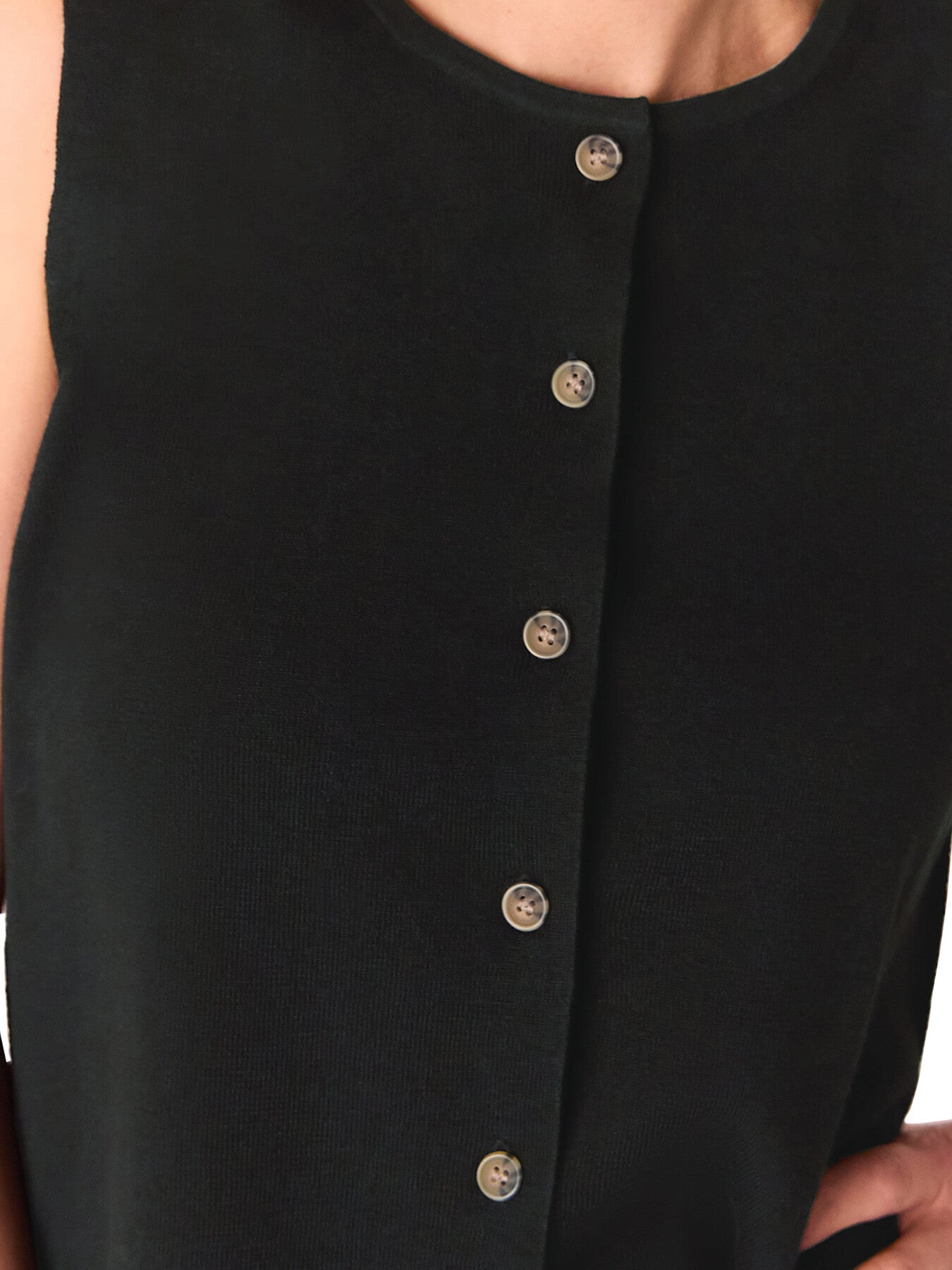 Lucy Button Front Knit Tank