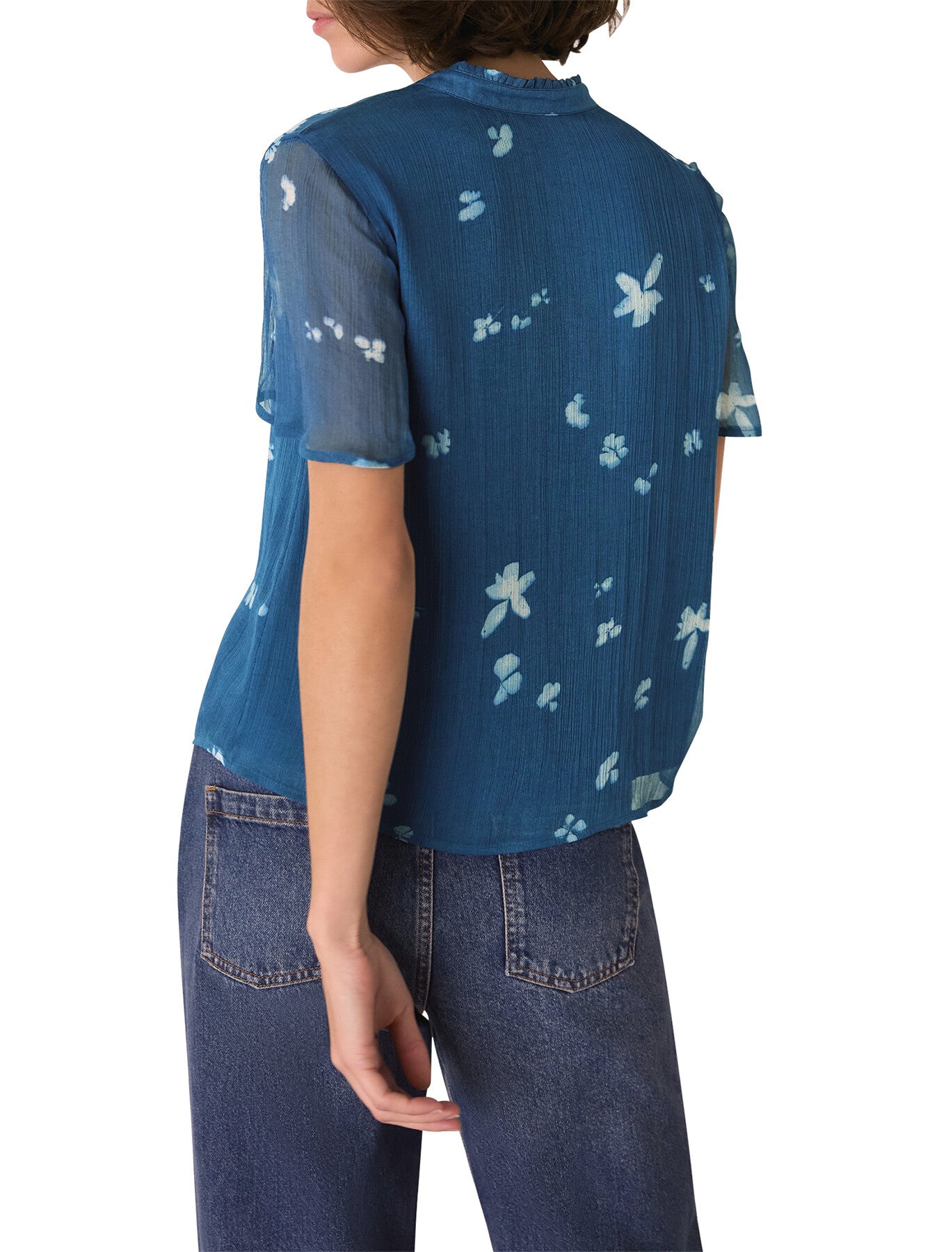 Sun Bleached Floral Blouse
