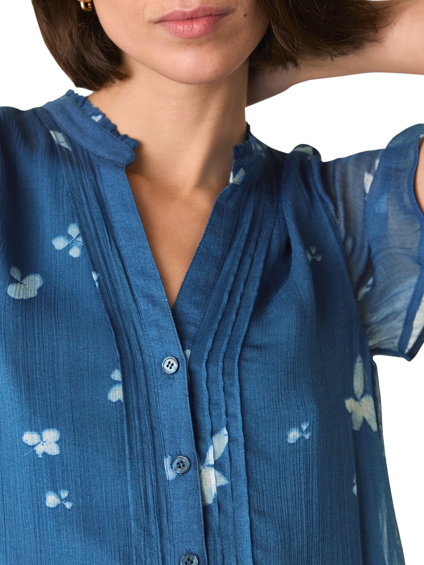 Sun Bleached Floral Blouse