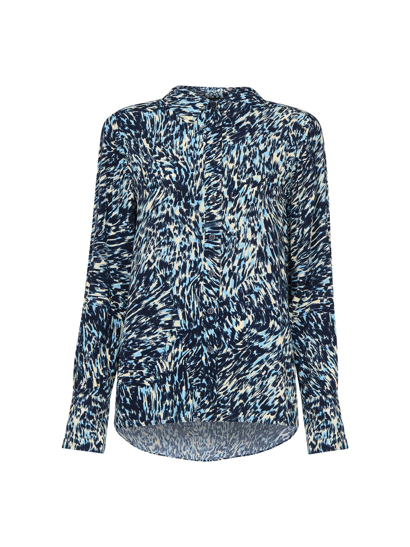 Leopard Swirl Print Shirt
