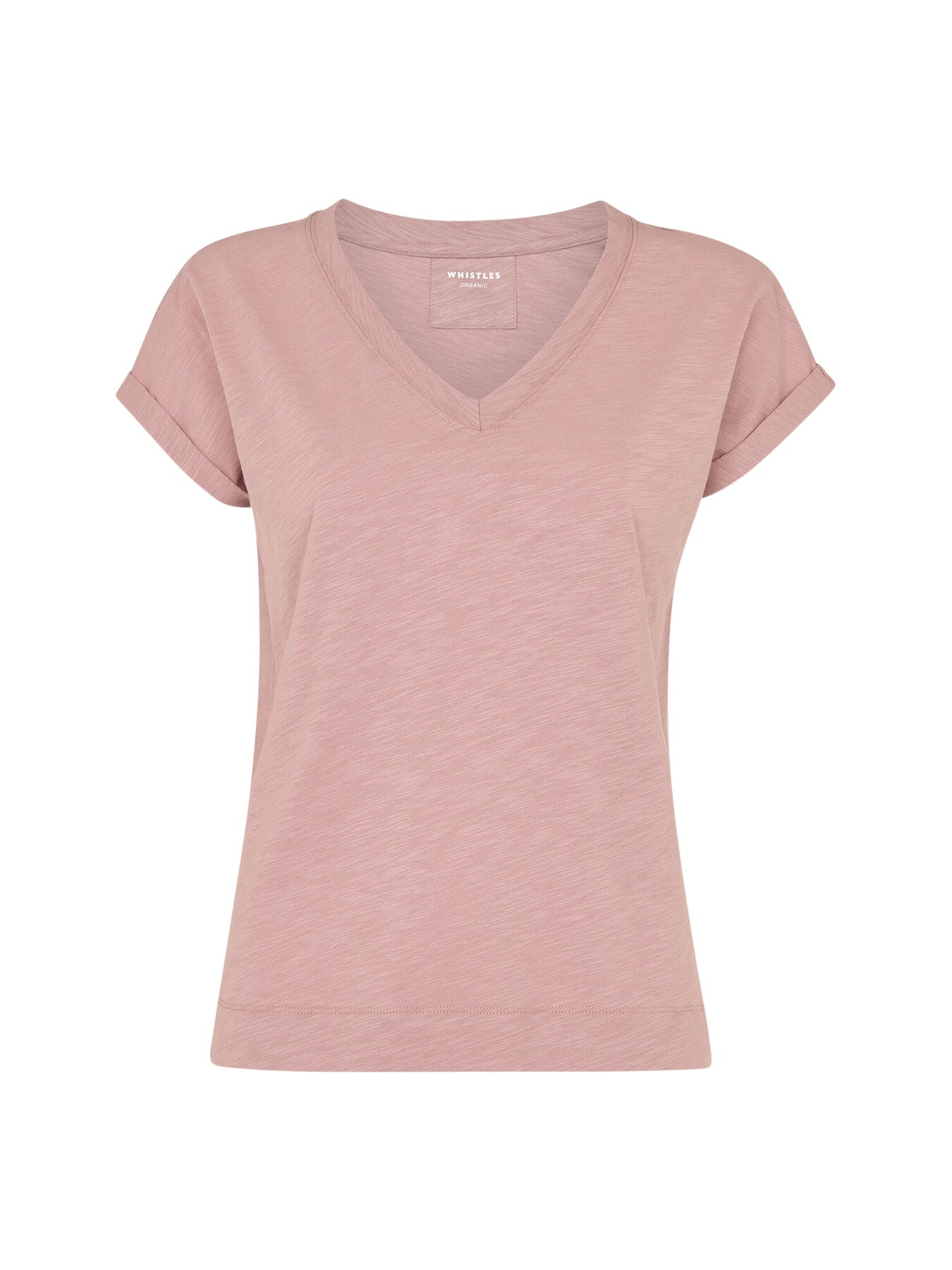 Willa V Neck Cap Sleeve Tee