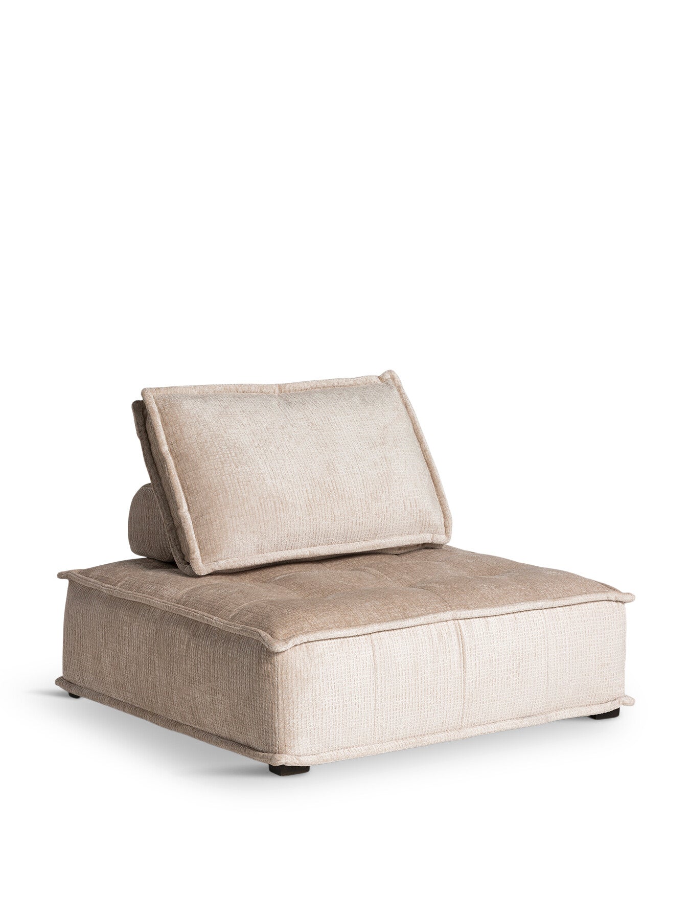 Edwin Cream Fabric Armchair