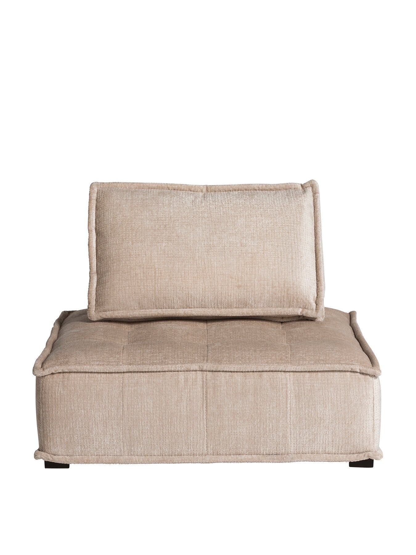 Edwin Cream Fabric Armchair