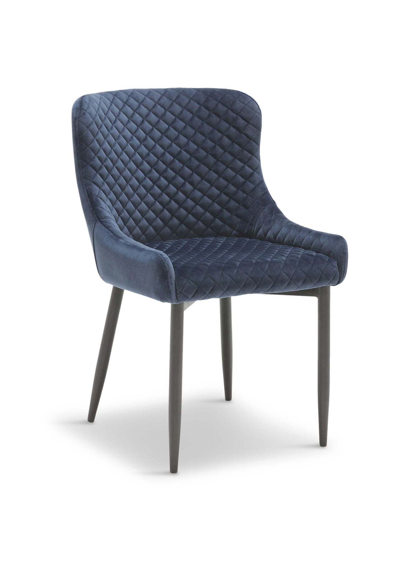 Rivington Velvet Quilted Dining Chair