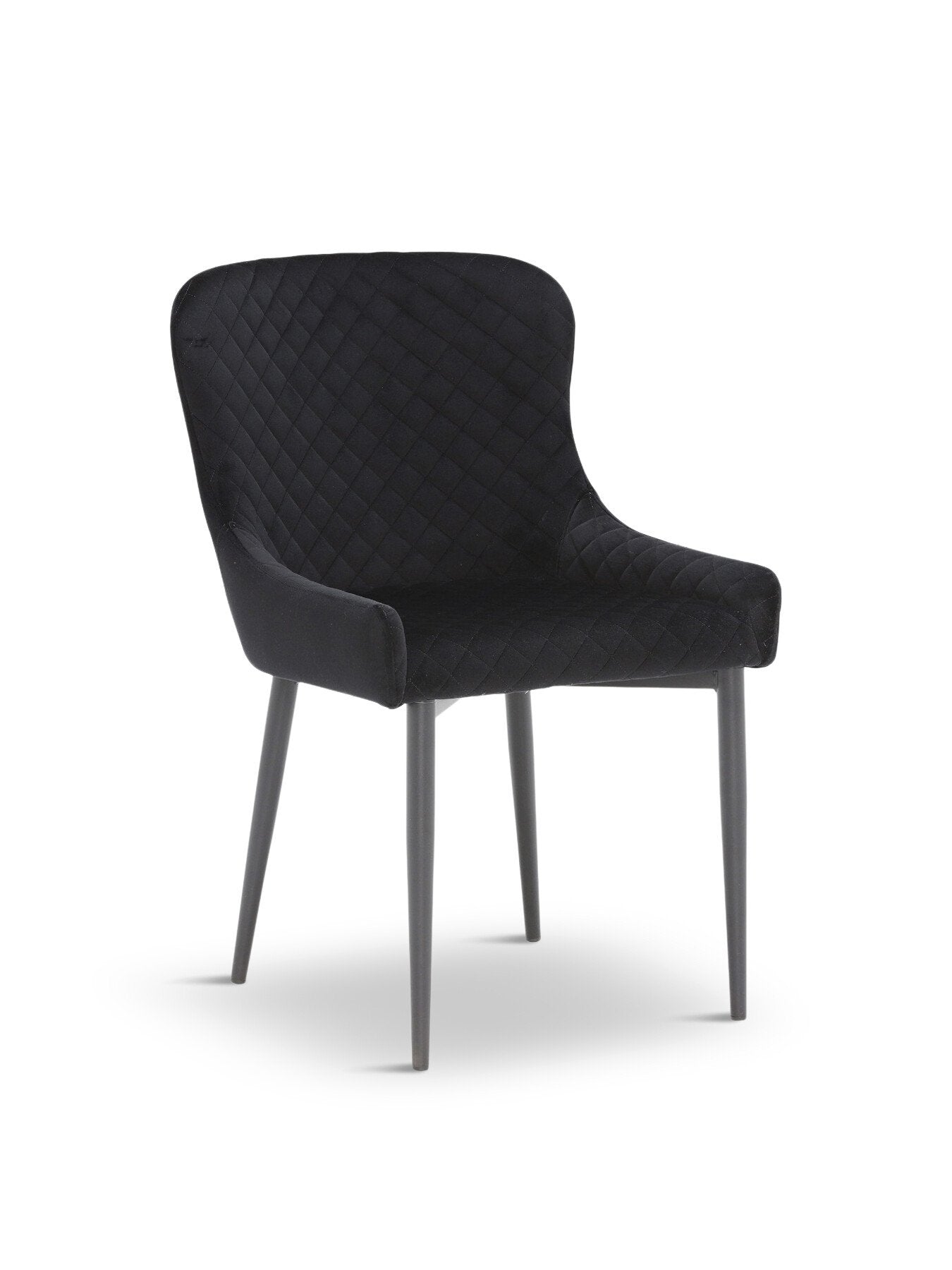 Rivington Velvet Quilted Dining Chair