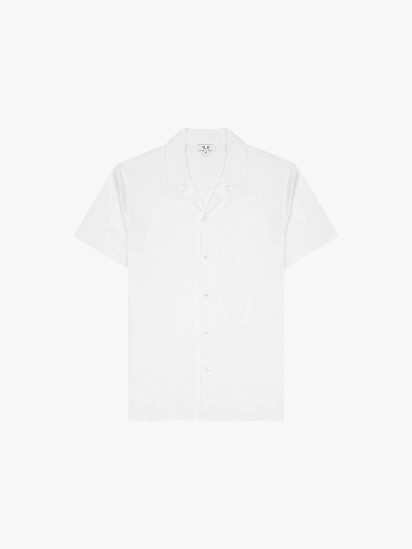 Caspa Mercerised Jersey Cuban Collar Shirt