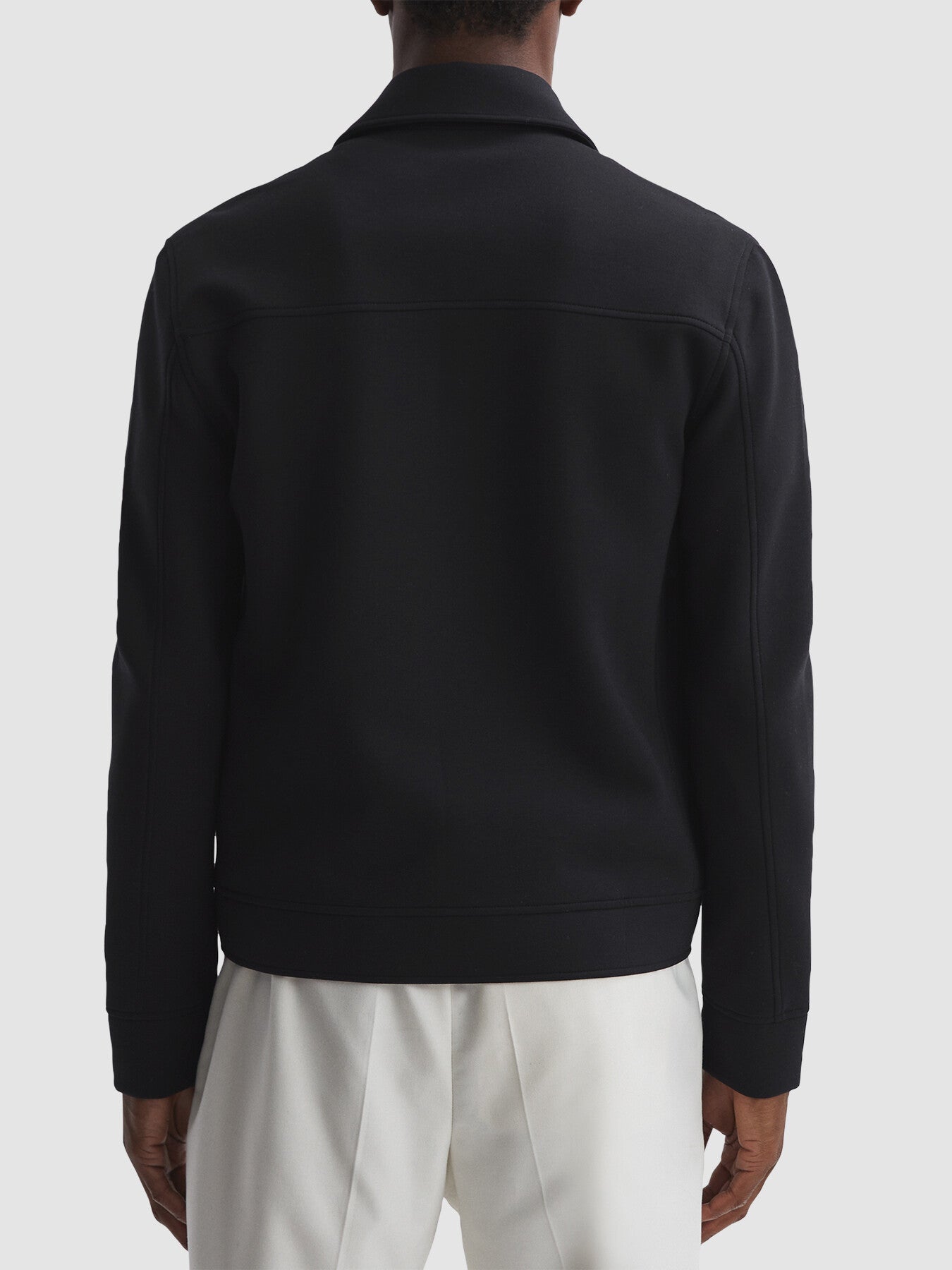 Medina Interlock Jersey Zip-Through Jacket