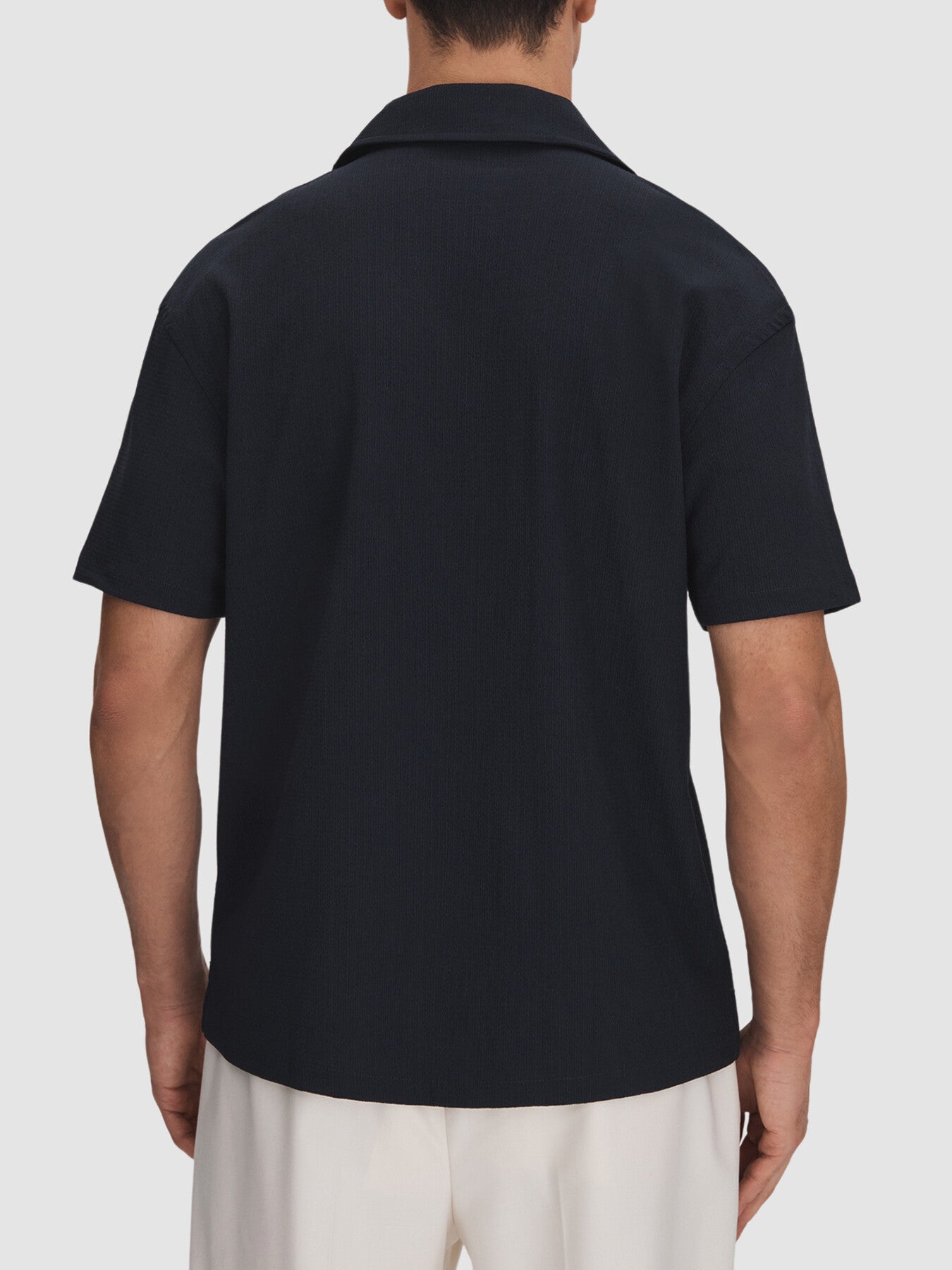 Hunt Textured Cuban Collar Shirt