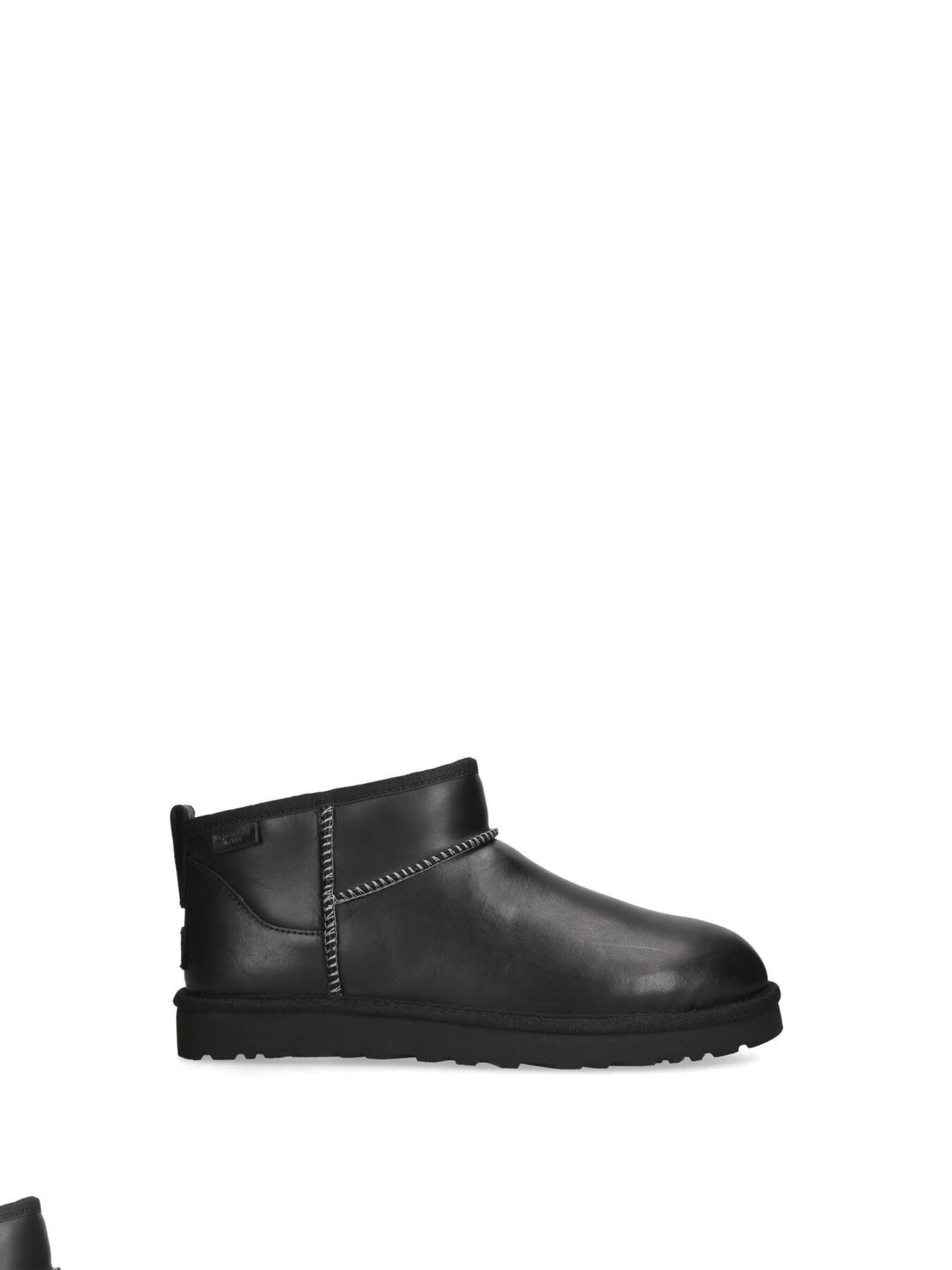 Classic Ultra Mini Regenerate Leather Ankle Boots