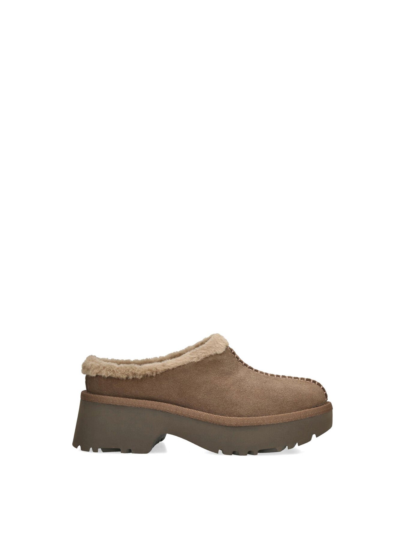 New Heights Cozy Clog Suede Slip Ons