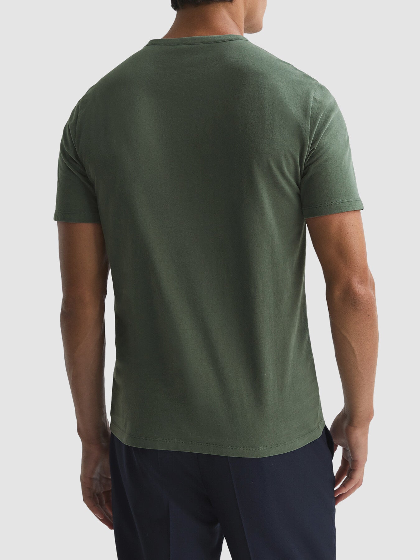 Melrose Garment Dye Crew Neck T-Shirt