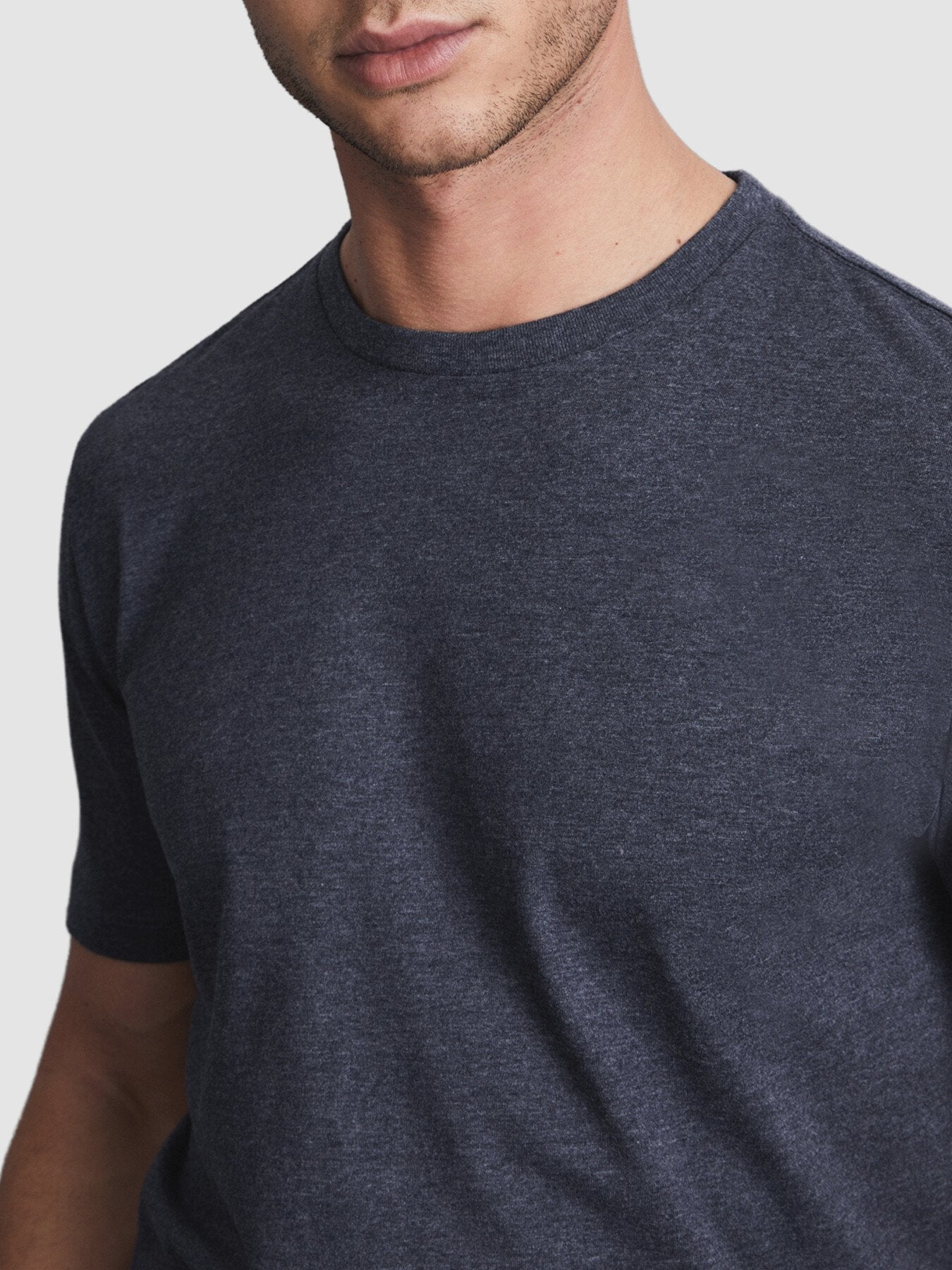 Bless Marl Cotton Marl Crew Neck T-Shirt
