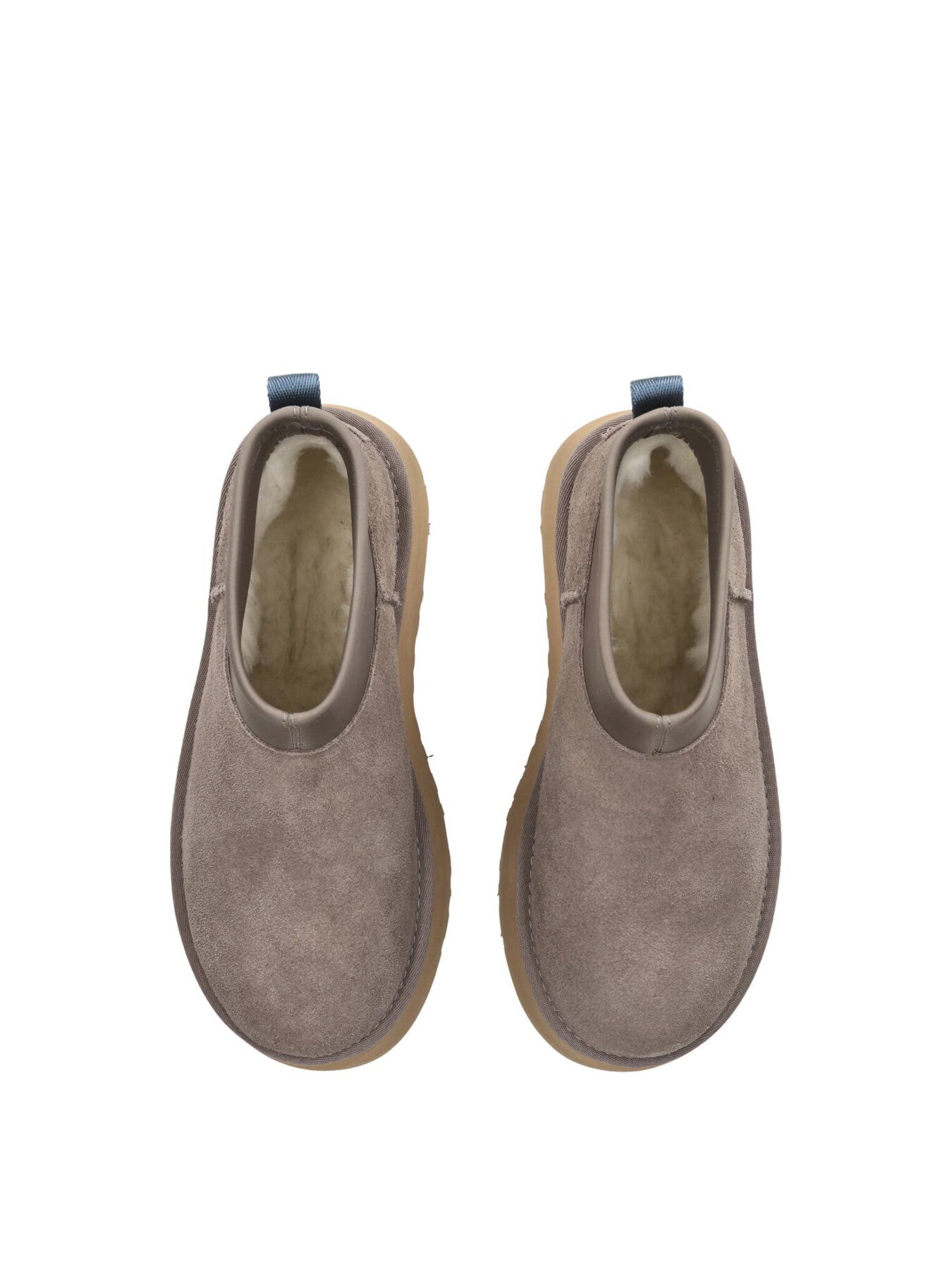 Mini Dipper Suede Ankle Boots Smoke Plume