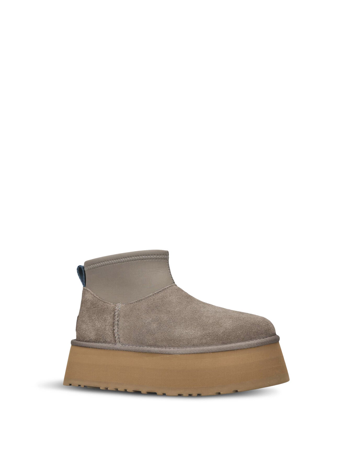 Mini Dipper Suede Ankle Boots Smoke Plume