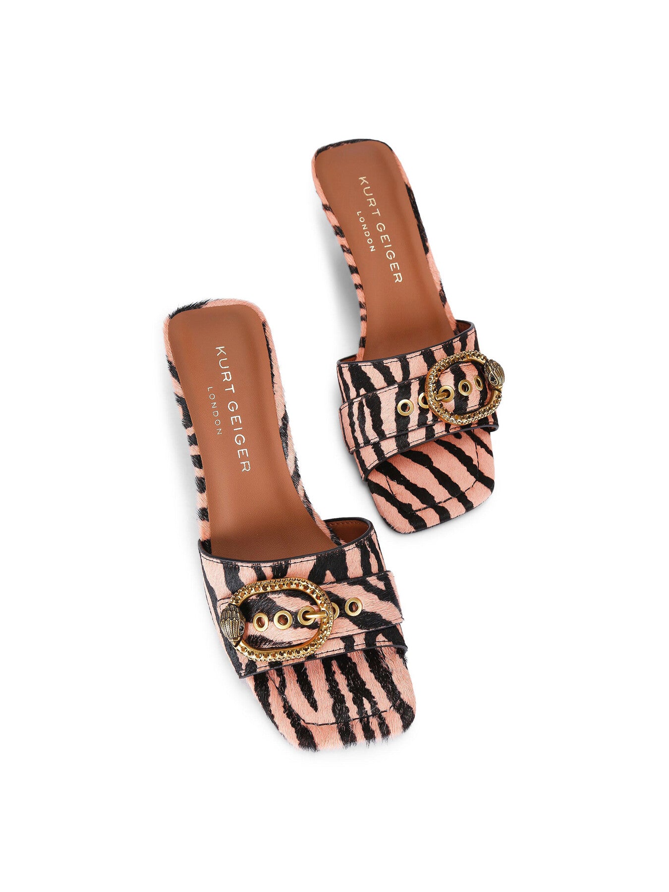 MAYFAIR MULE MID HEEL SANDAL