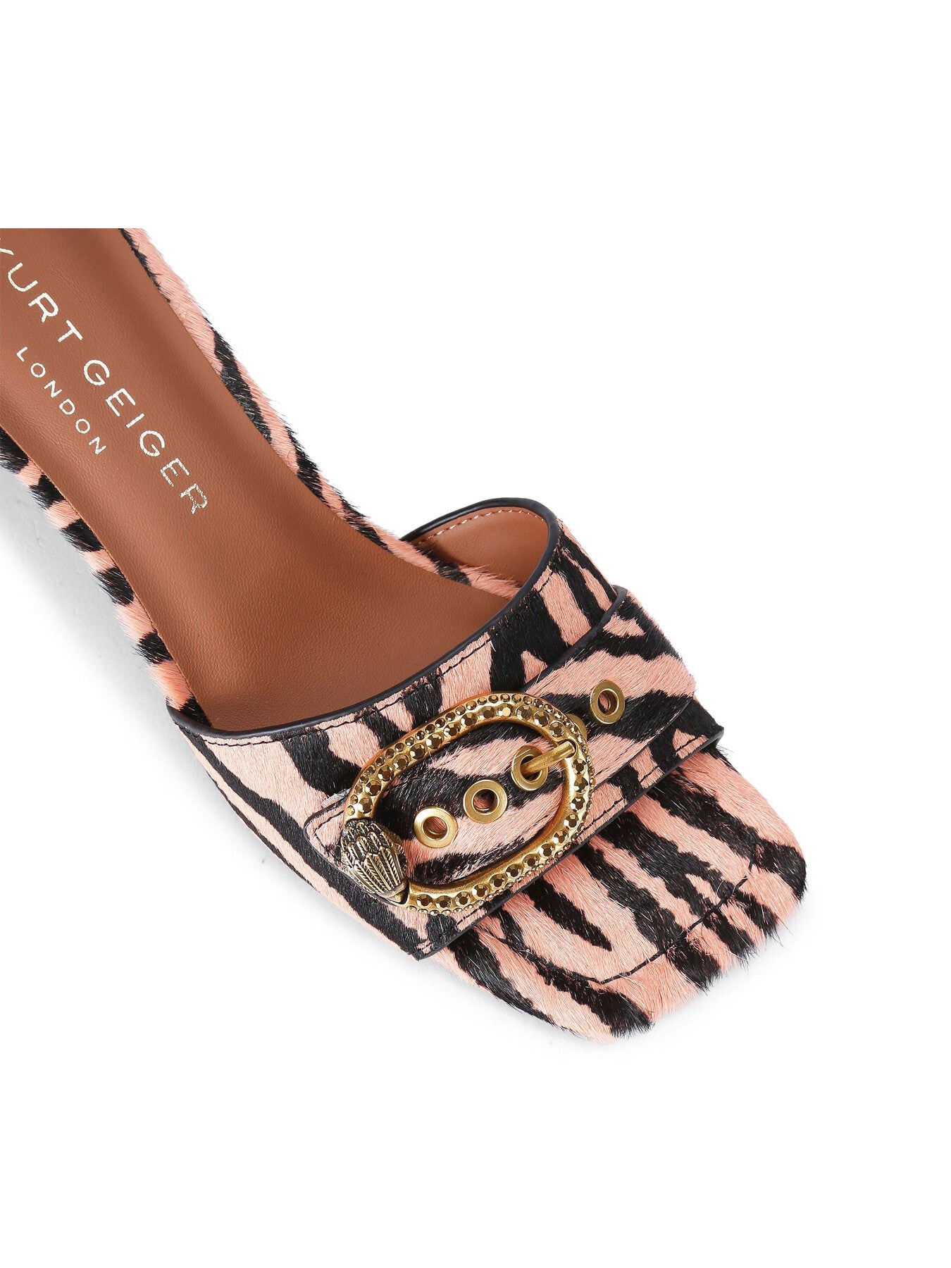 MAYFAIR MULE MID HEEL SANDAL