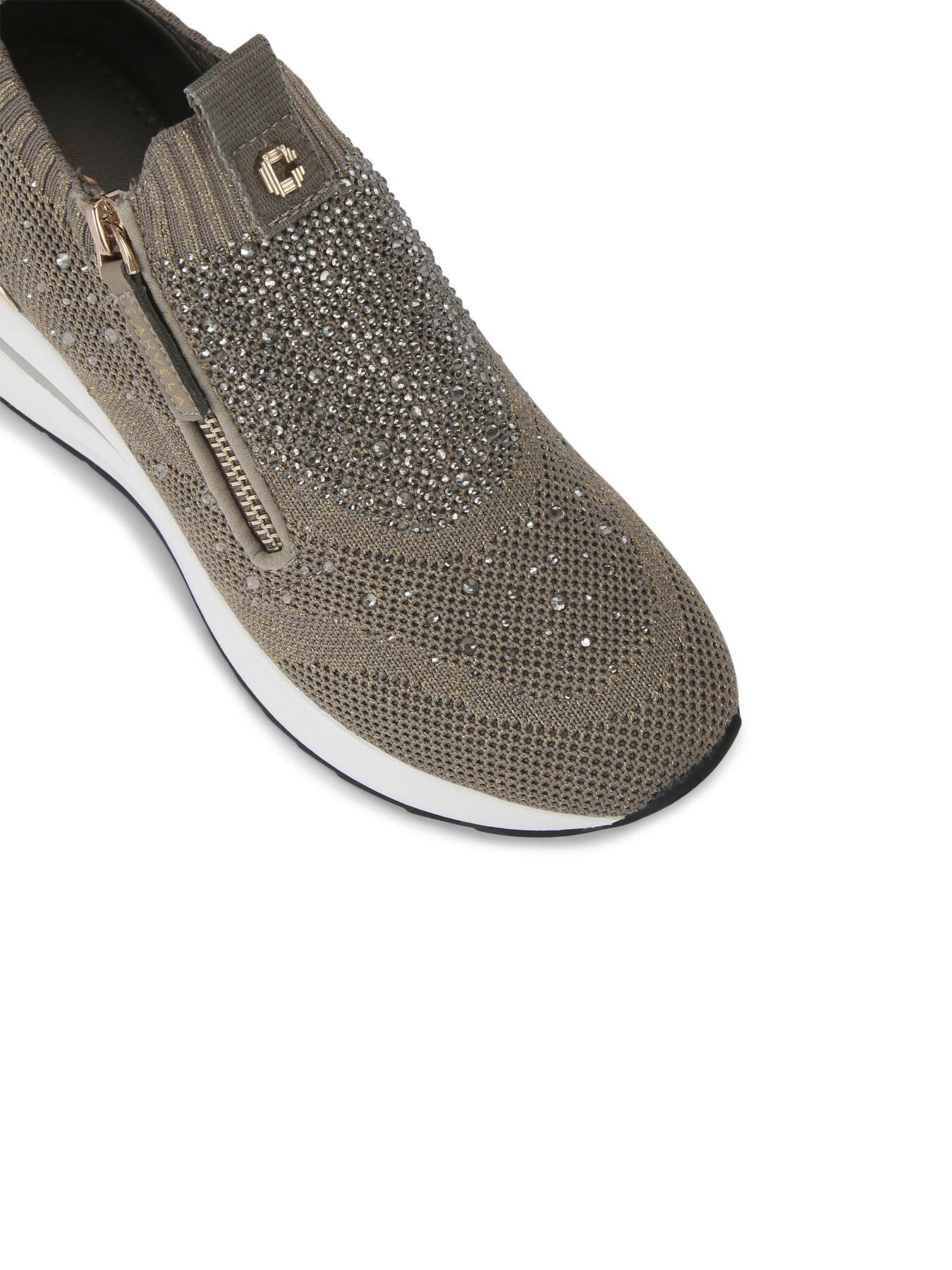 HIGH RISE ZIP KNIT