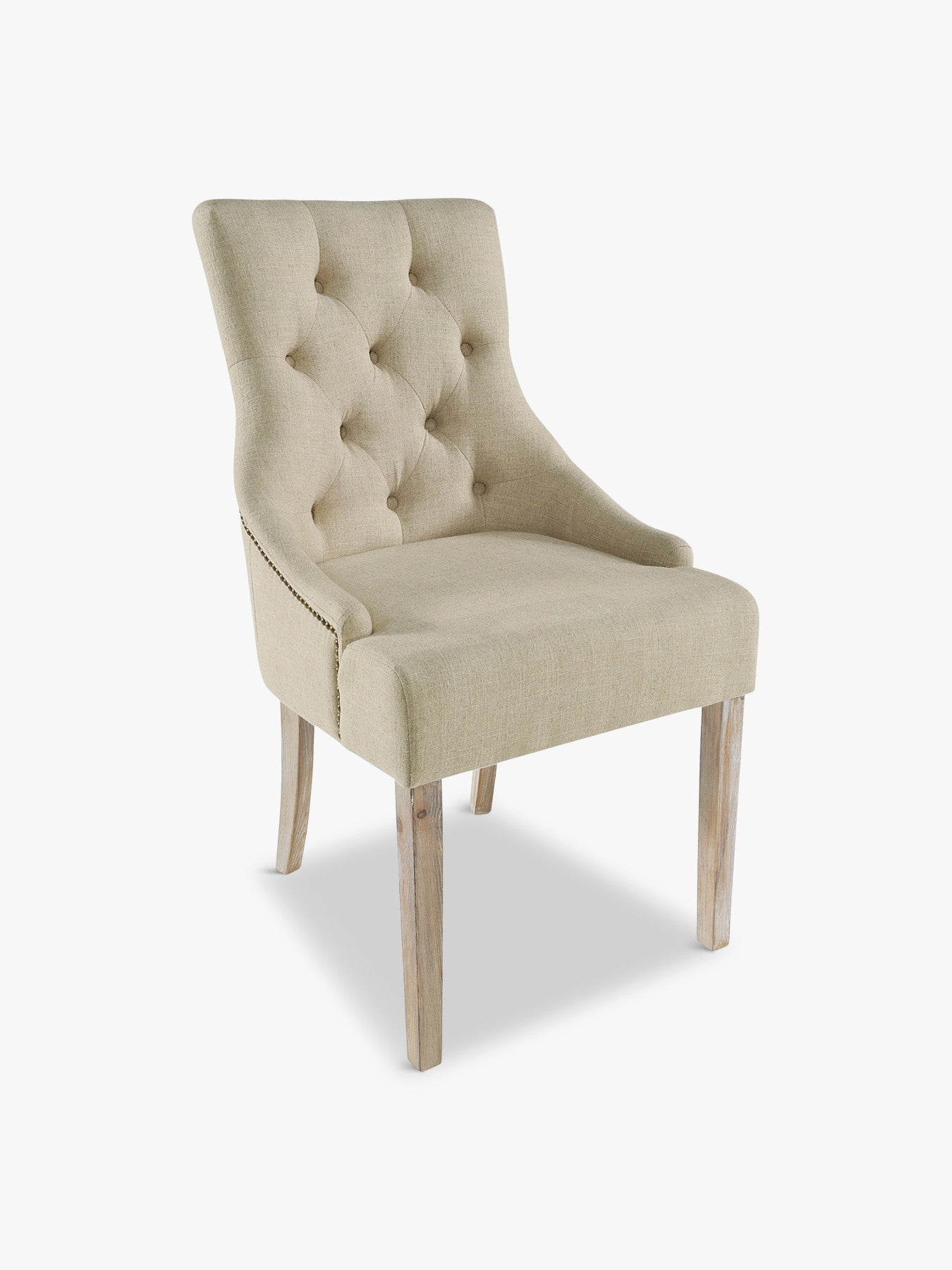 Forester Button Fabric Back Chair