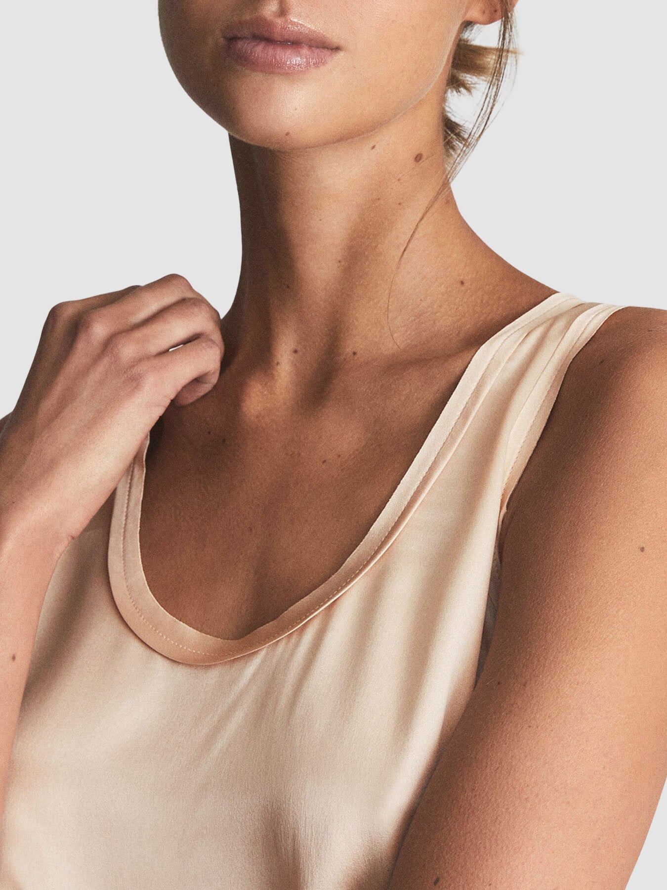 Riley Silk Front Vest