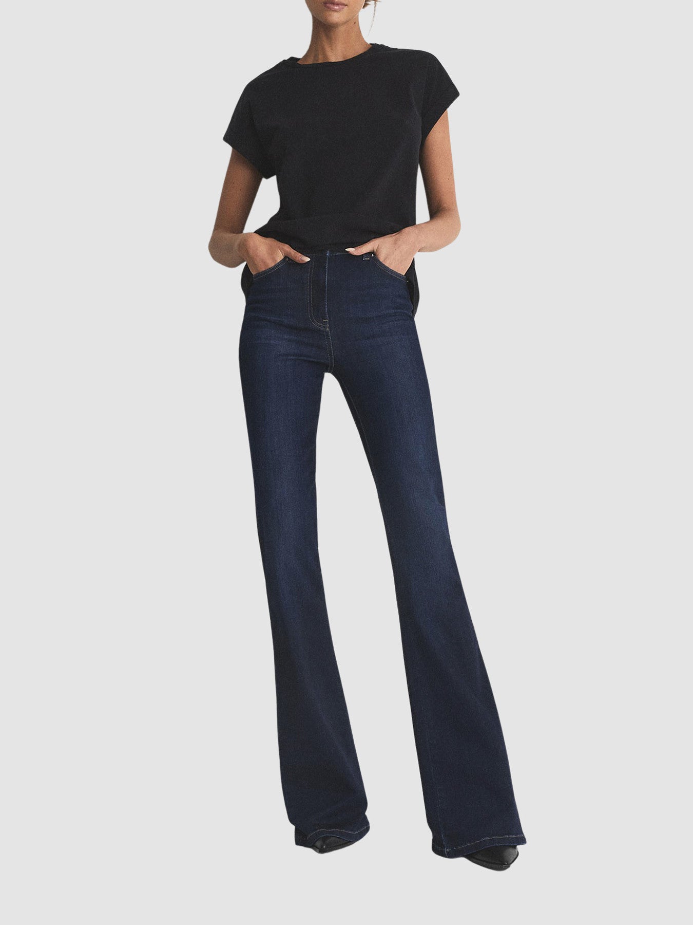 Tereza Cotton-Jersey Crew Neck T-Shirt