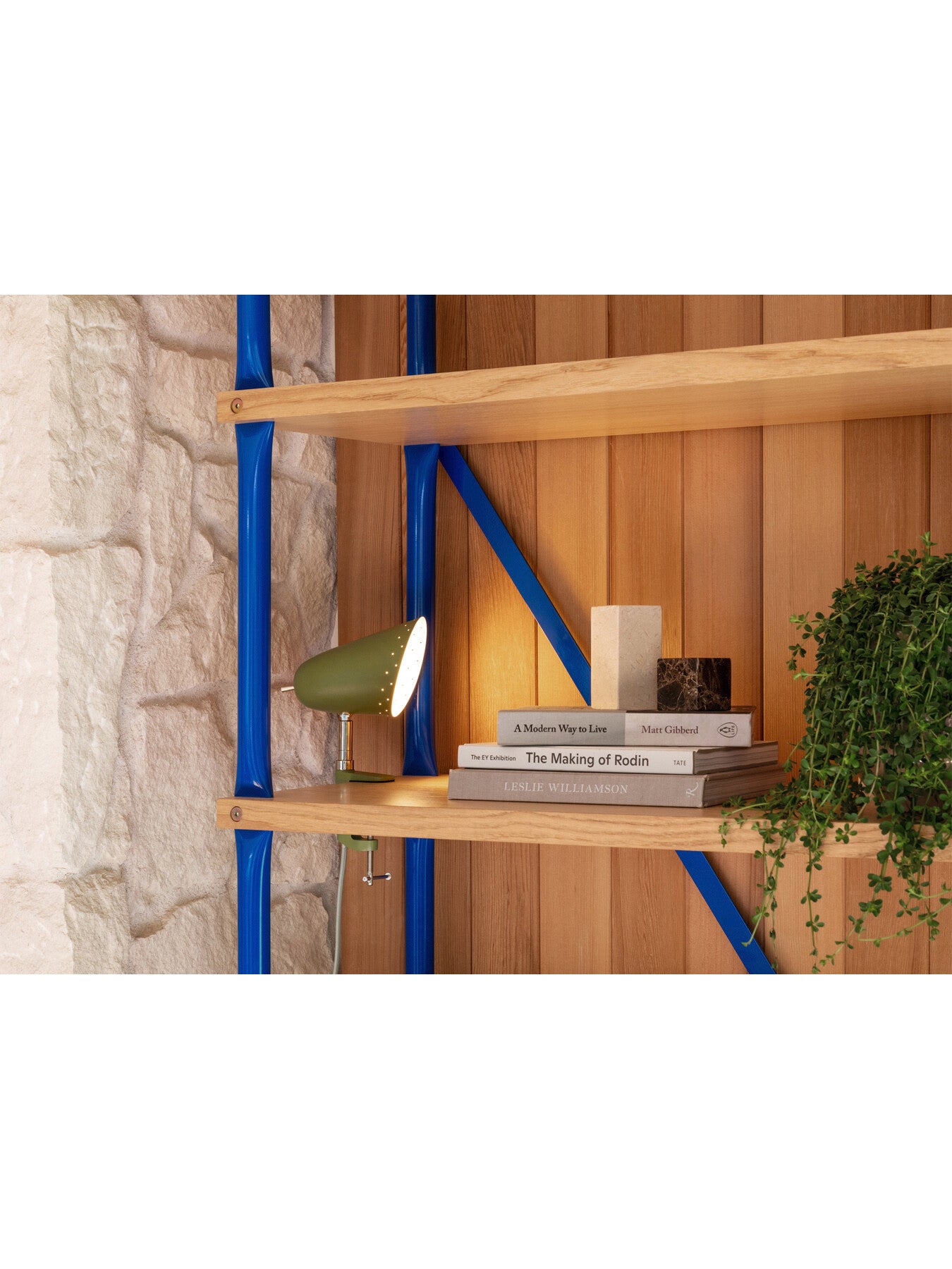 Helsinki Clamp Wall/ Table Lamp Sage