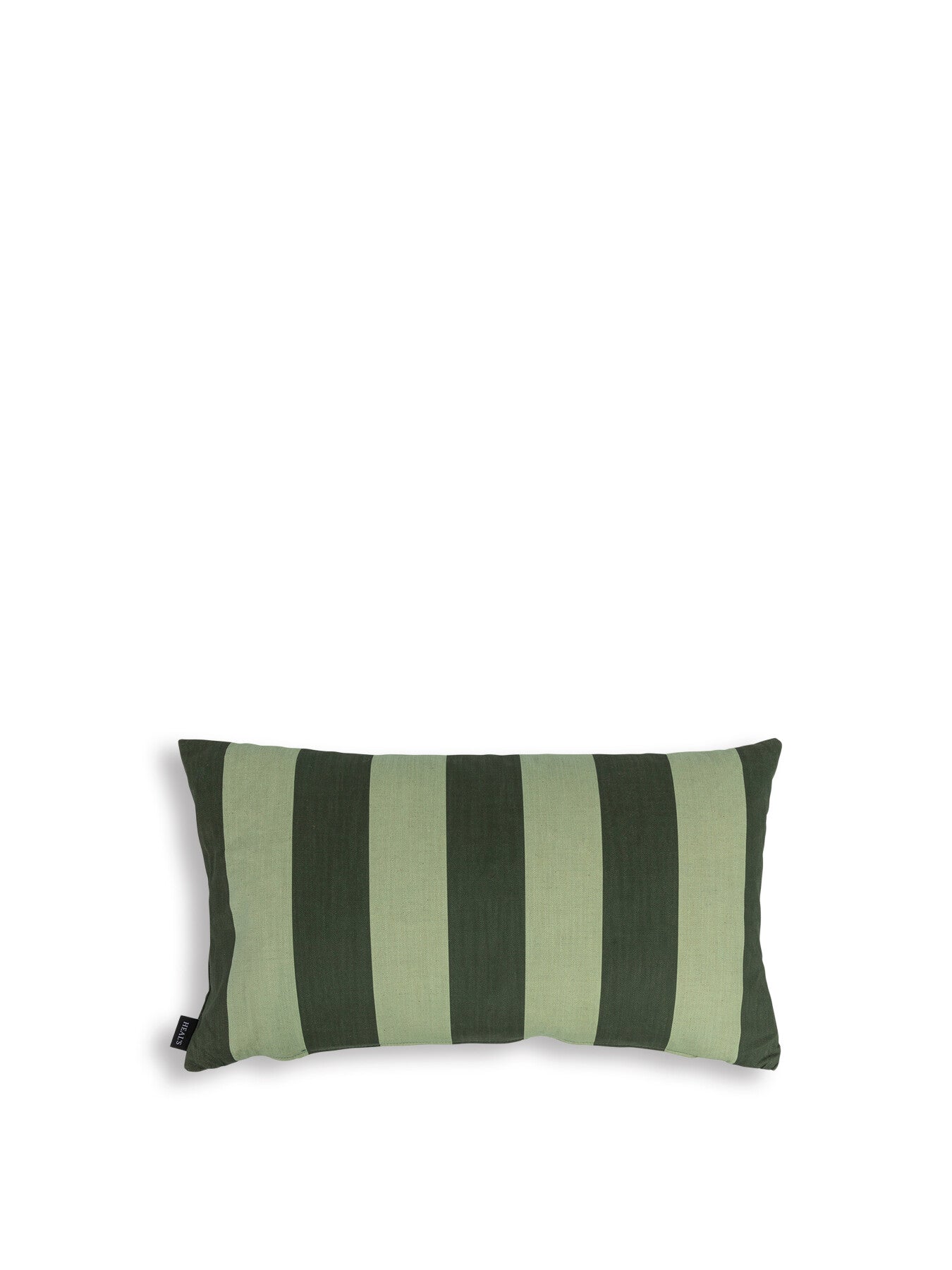 Cabana Stripe Green and Mint Cushion 55 x 32cm