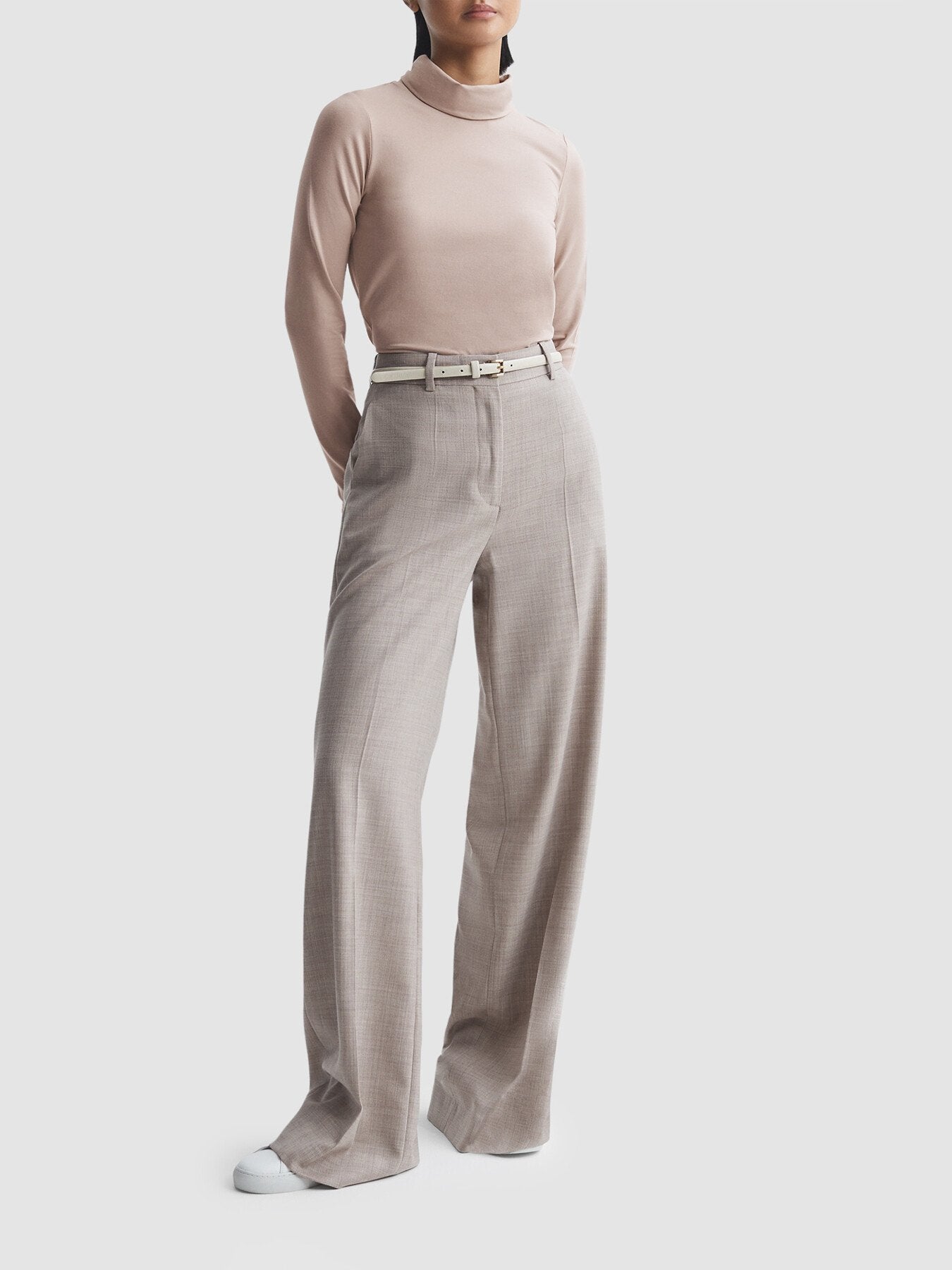 Piper Fitted Roll Neck T-Shirt