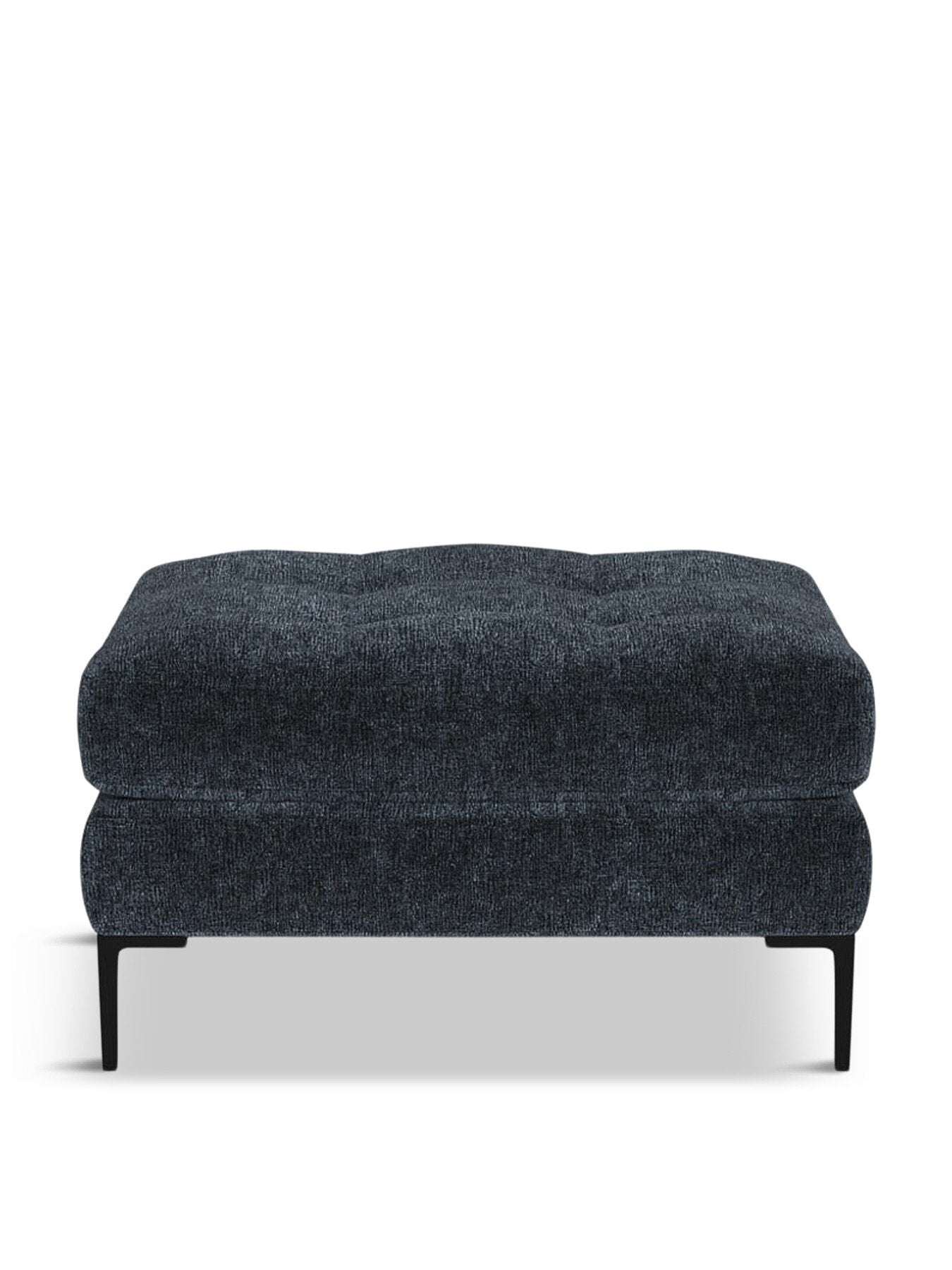 Eton 3 Str Sofa Boucle Velvet Space Black Feet