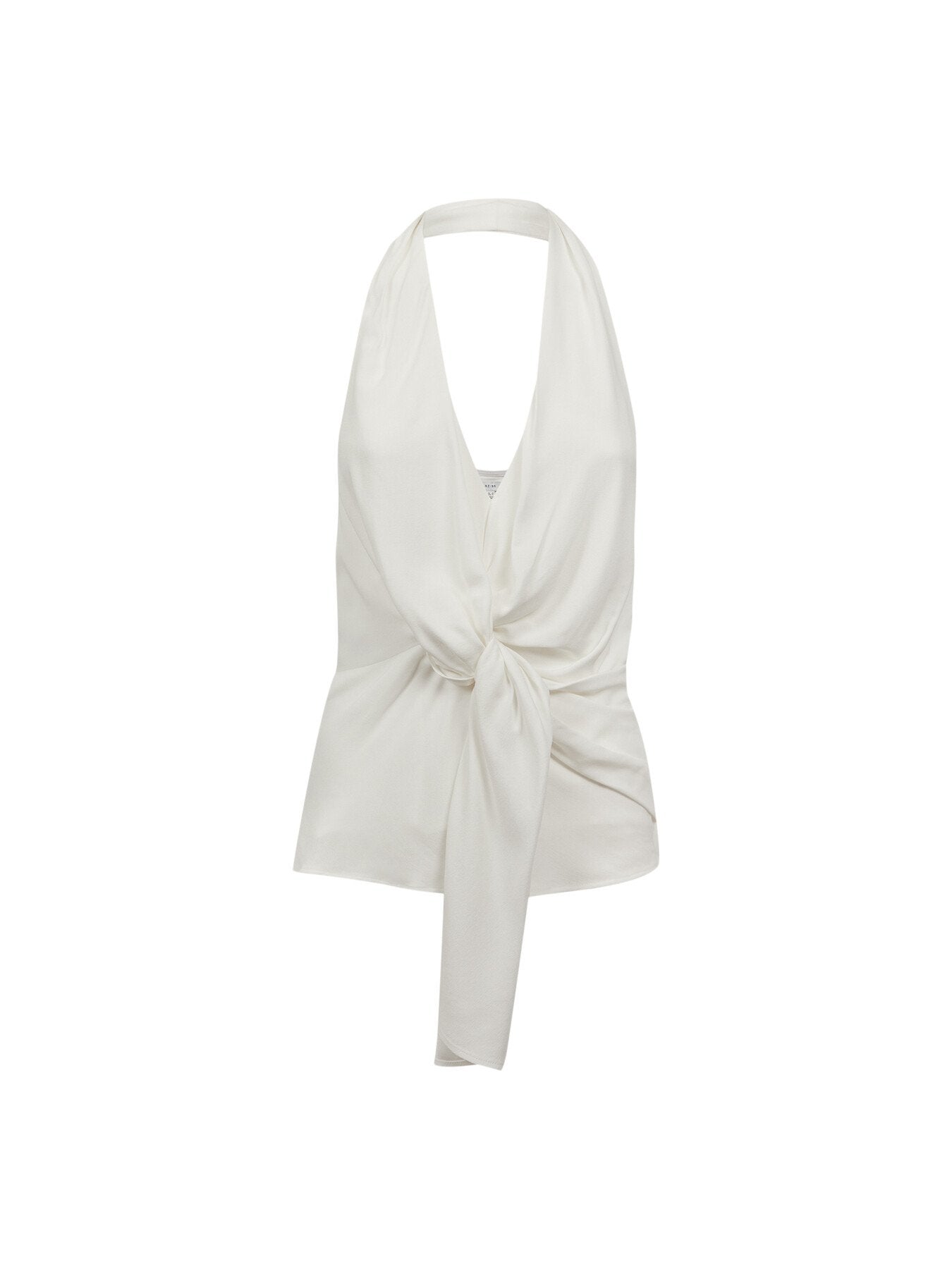 Freda Tie Halter Neck Blouse