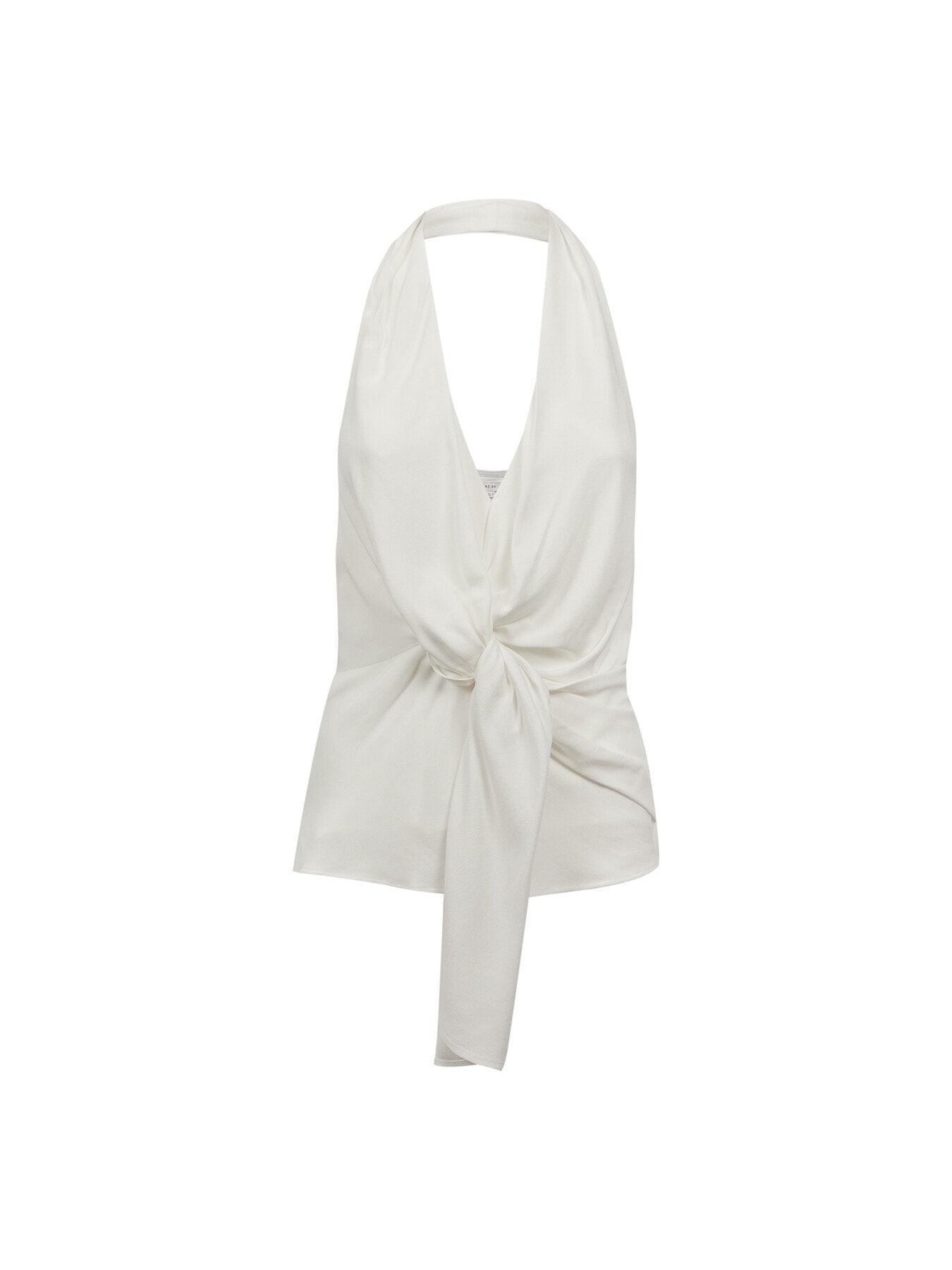 Freda Tie Halter Neck Blouse
