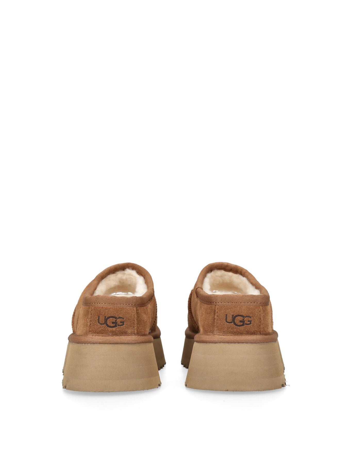 Bea Mary Jane Suede Flatform Chestnut
