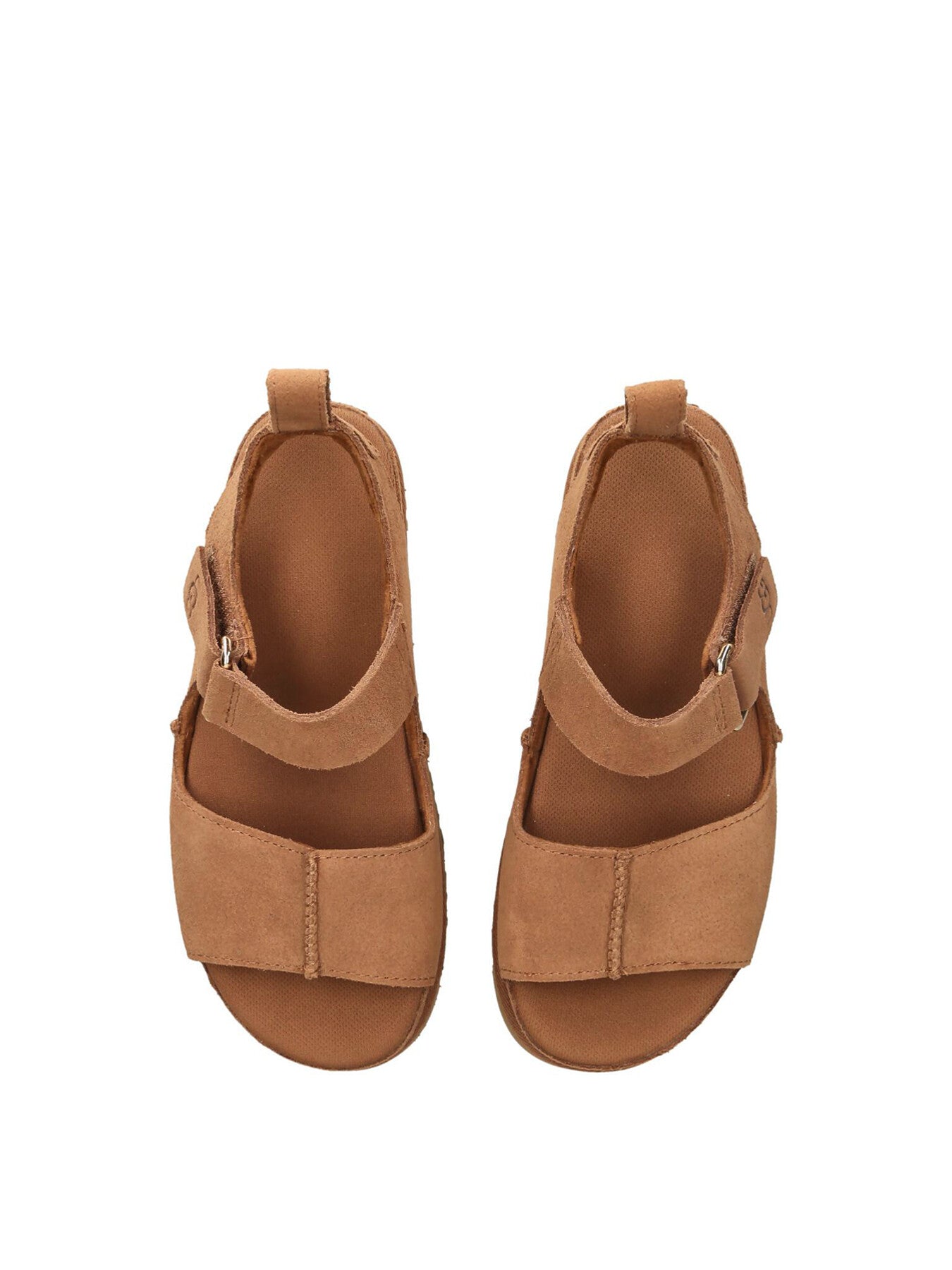 Goldenstar Hi Suede Sandals Chestnut