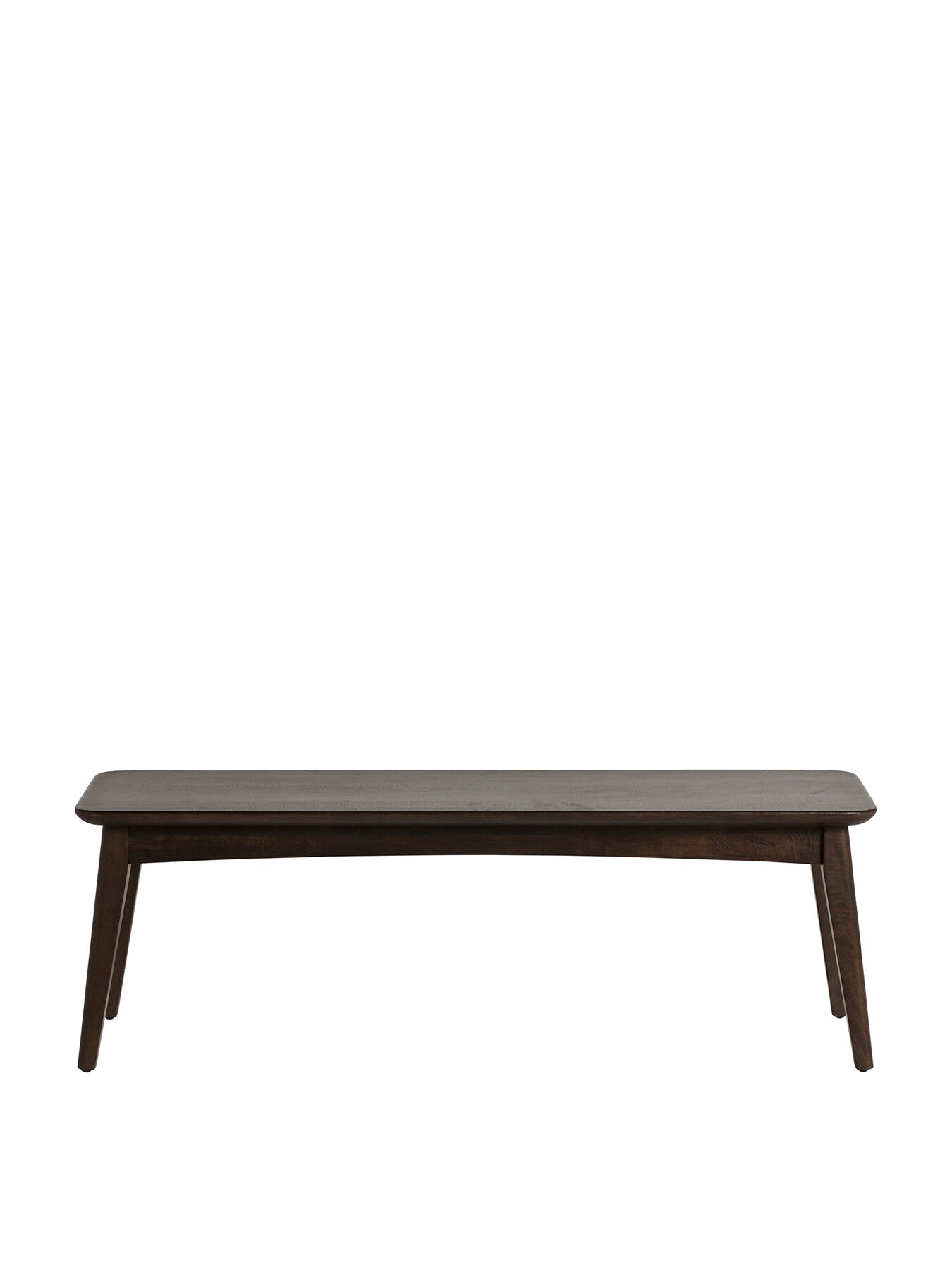 Atticus Dark Wood Dining Bench