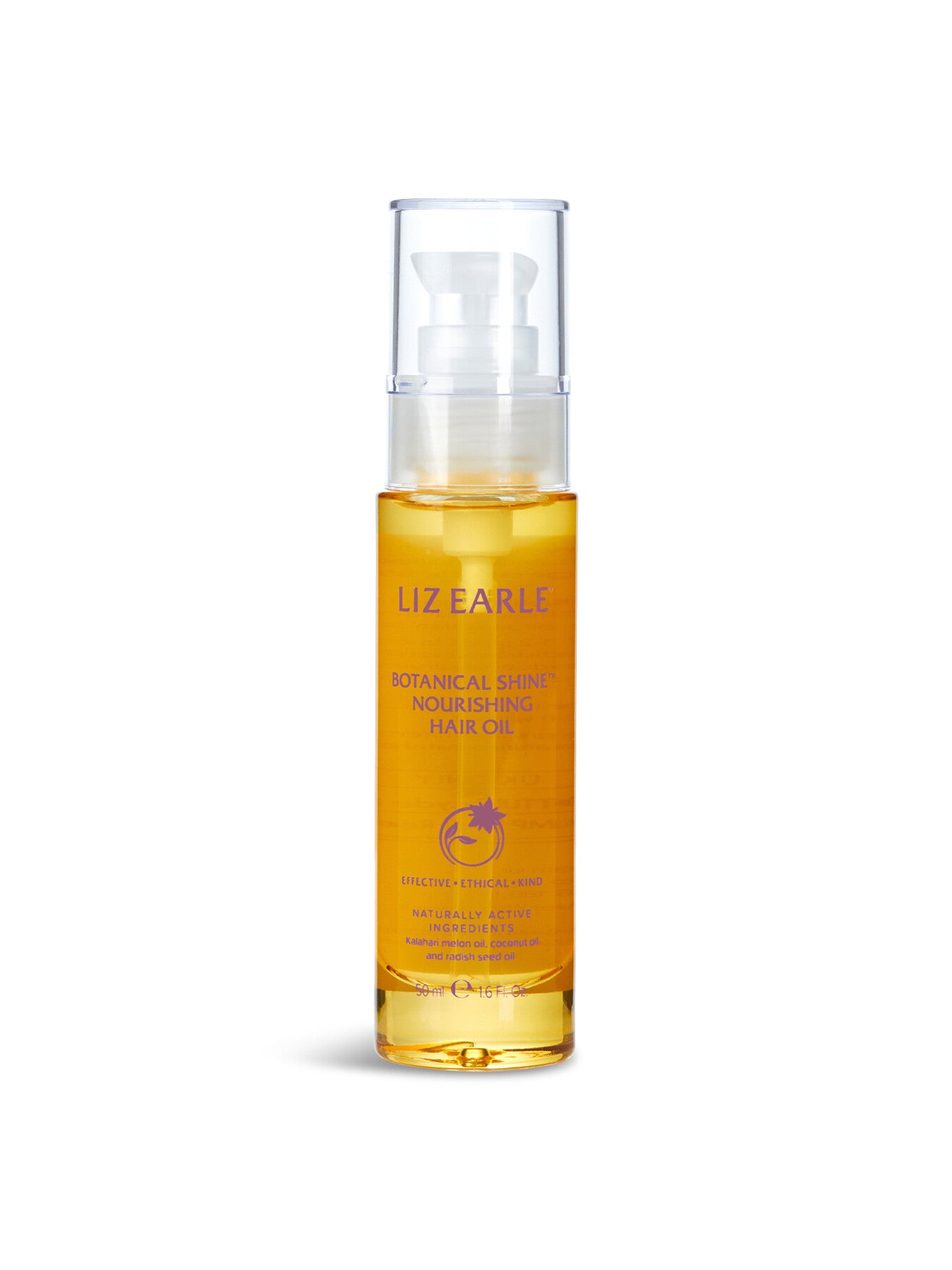 Botanical Shine Nourishing Hair Oil for all hair types 50ml pump