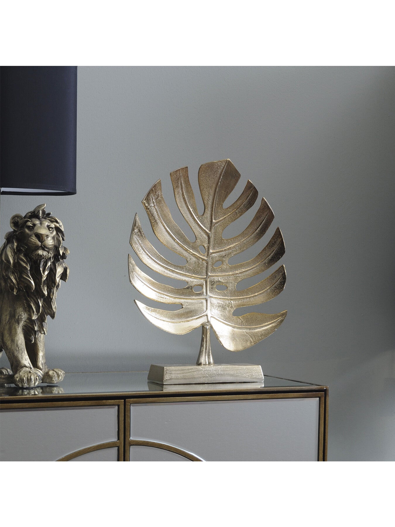 Monstera Leaf Aluminium Sculpture