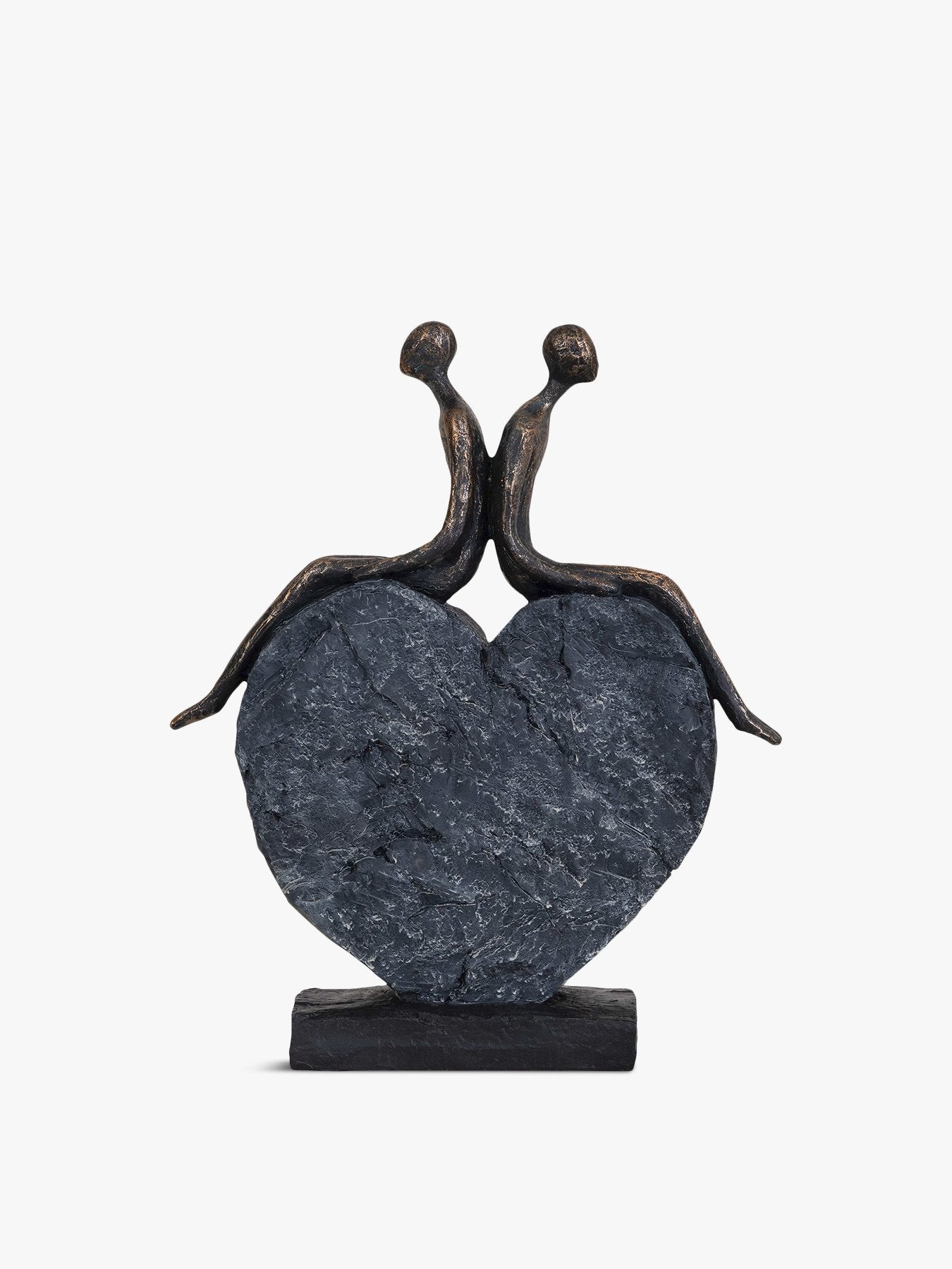 Couple's Love Heart Sculpture