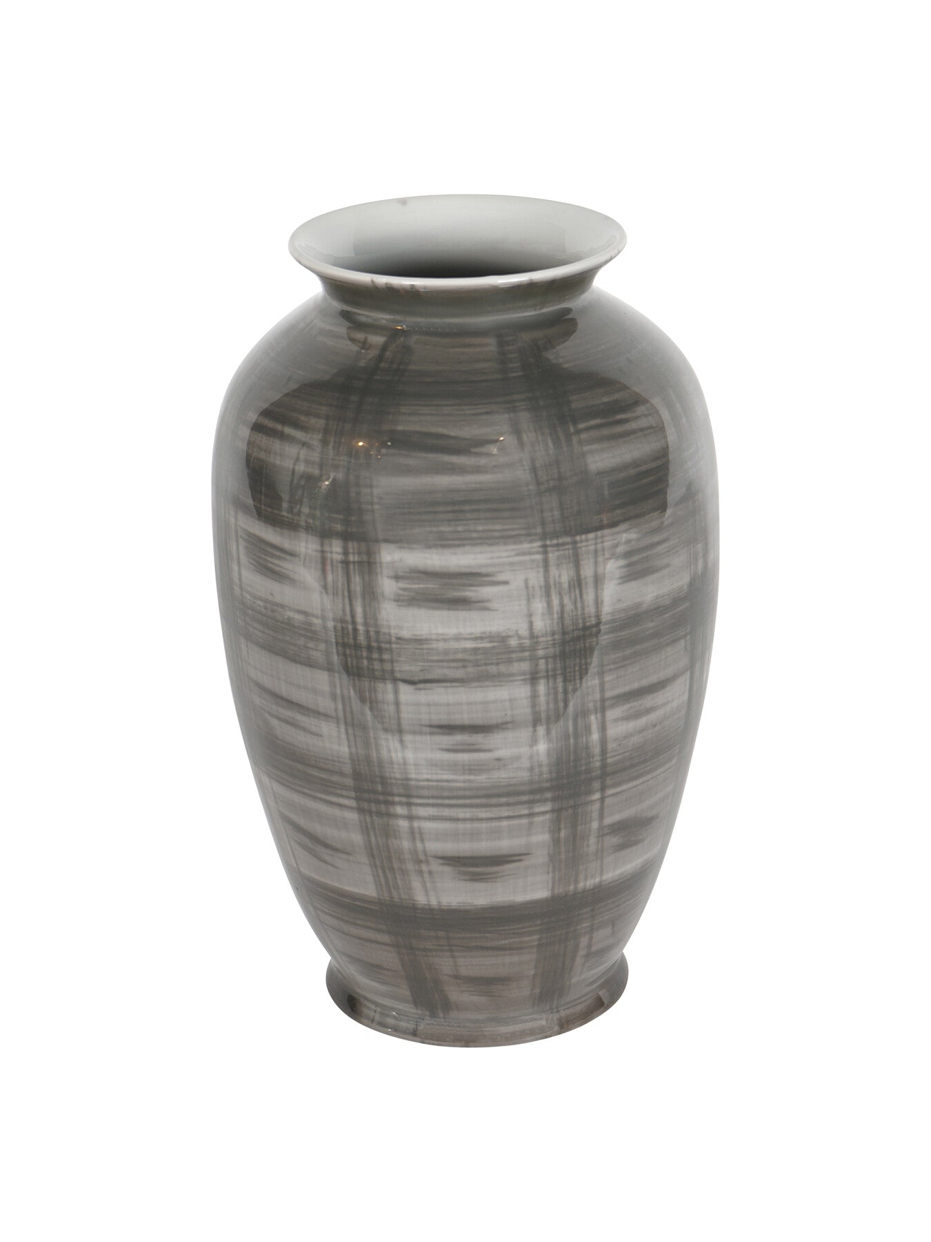 Crosshatch Ceramic Vase 34cm