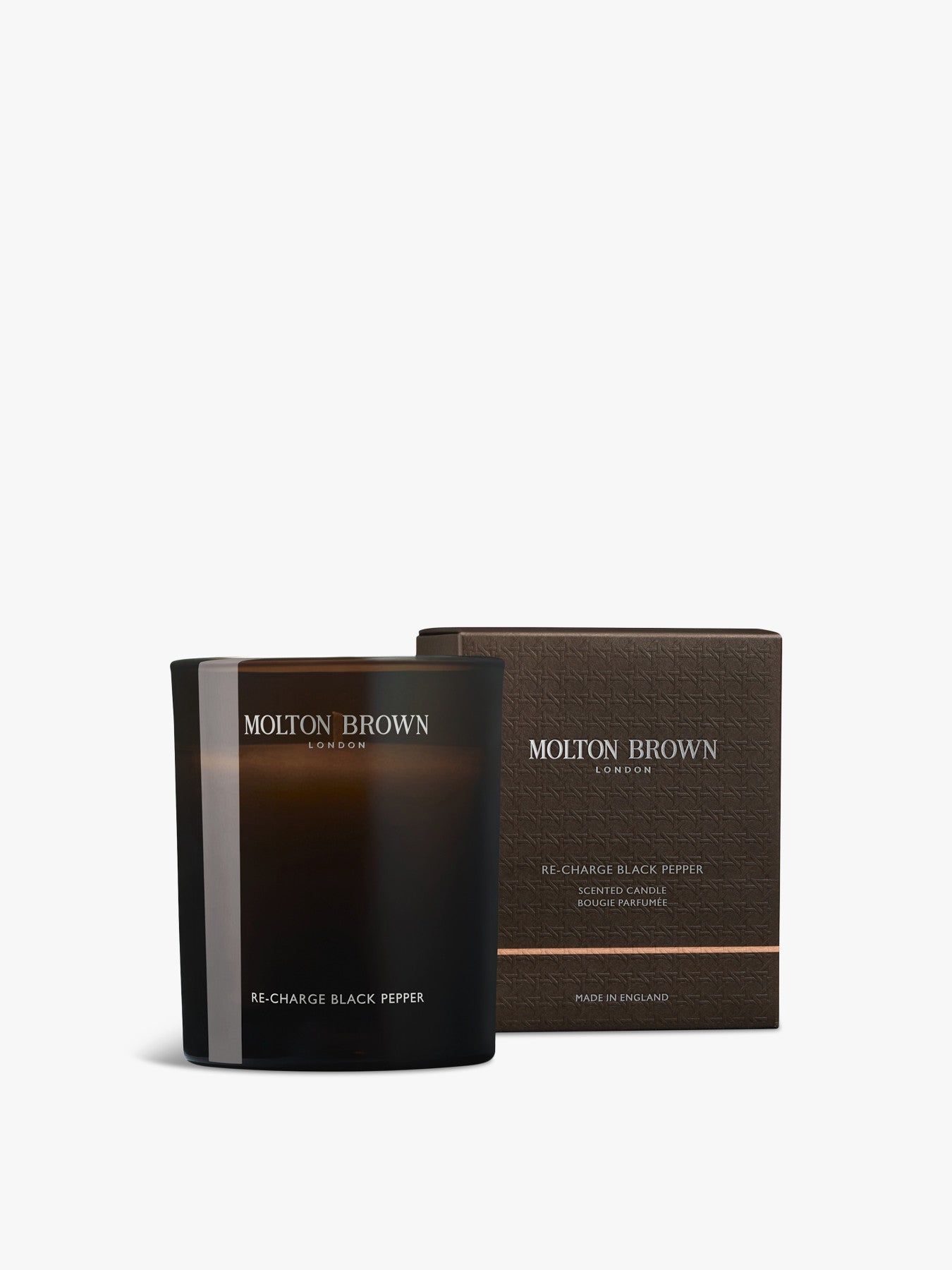Re-Charge Black Pepper Signature Scented Candle Single Wick 190g