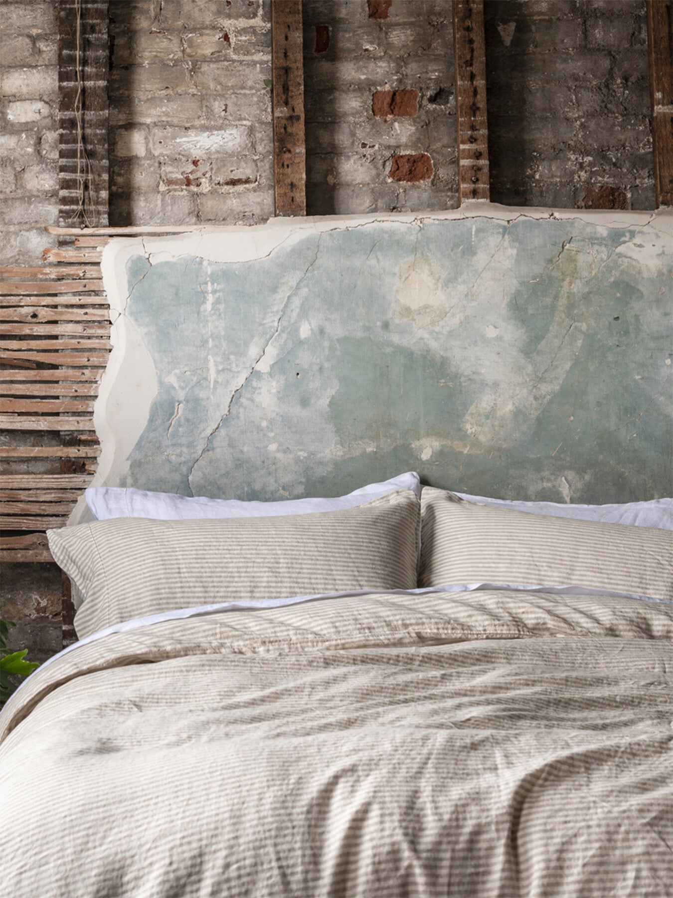 Stripe Linen Duvet Cover